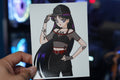Anime Waifu Goth Guardian Mars Decal #31