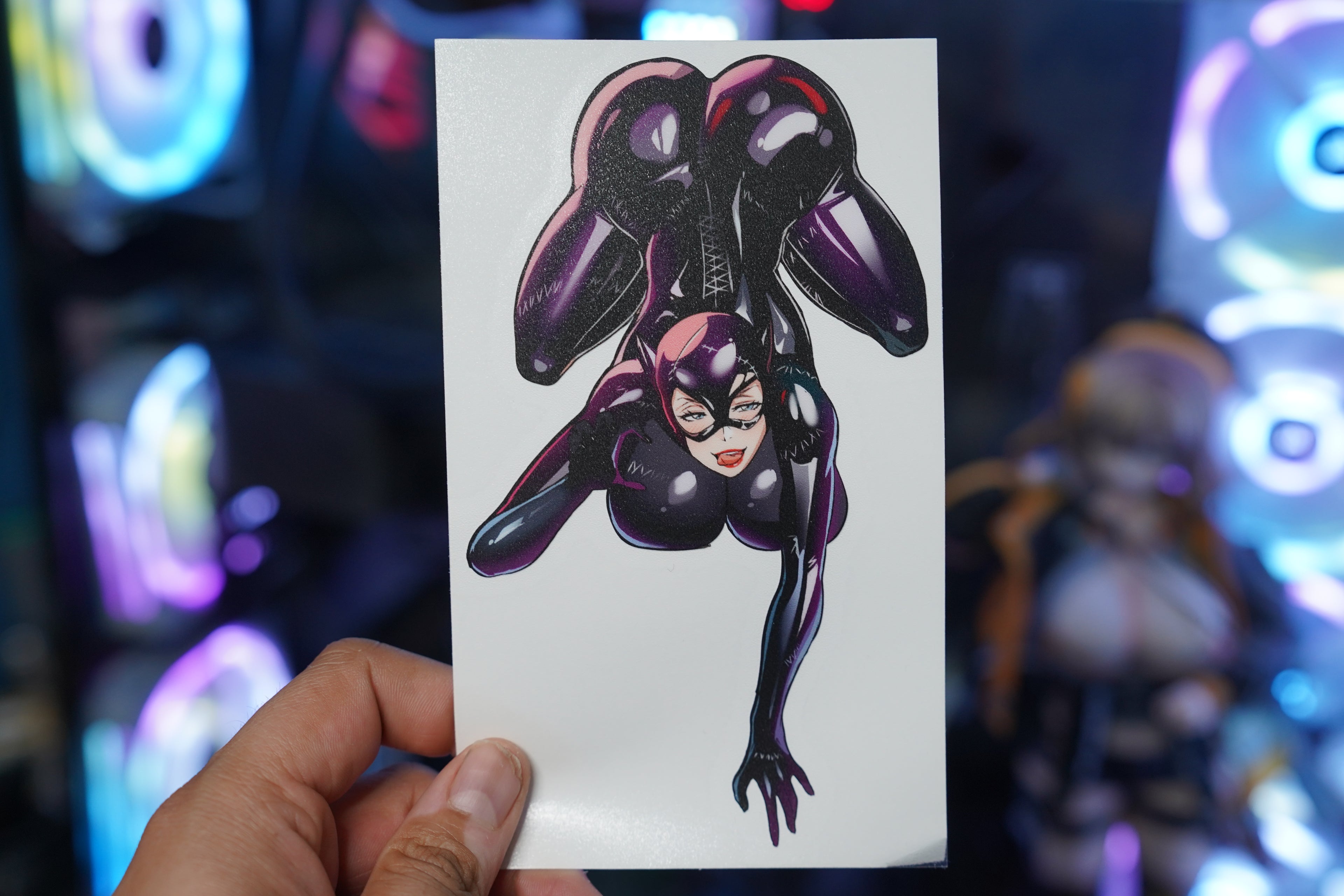 Anime Waifu Cat Women Decal #42