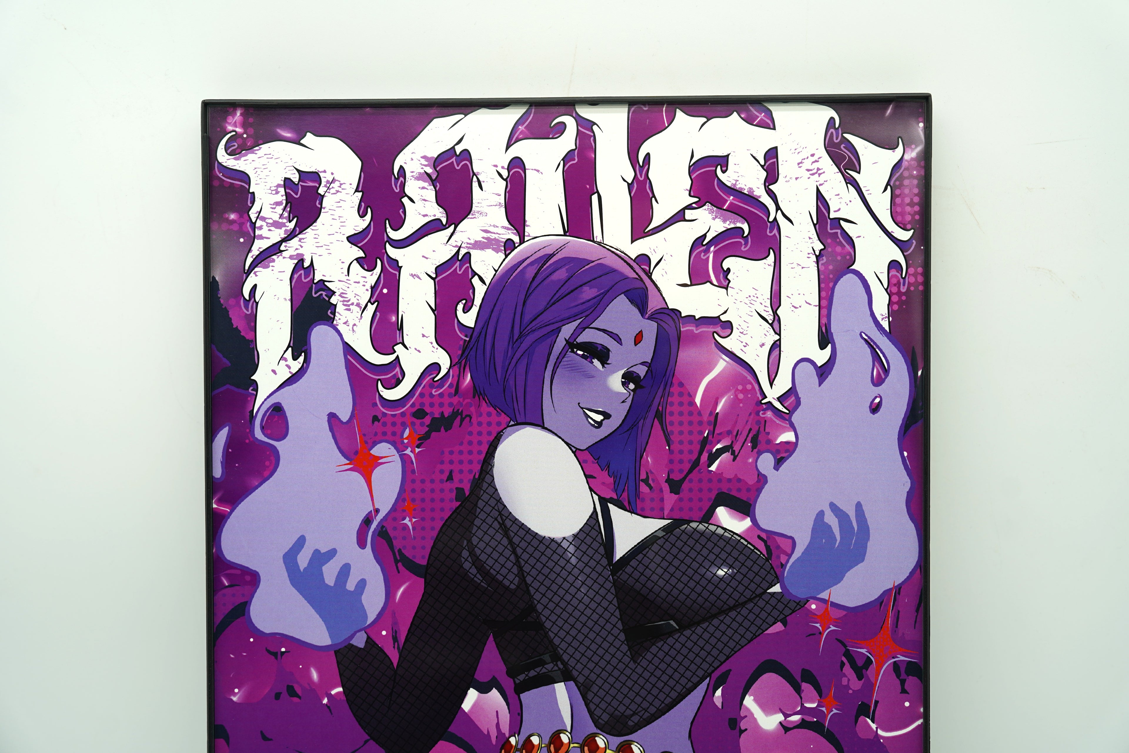 Anime Waifu Raven Poster / Wall Banner