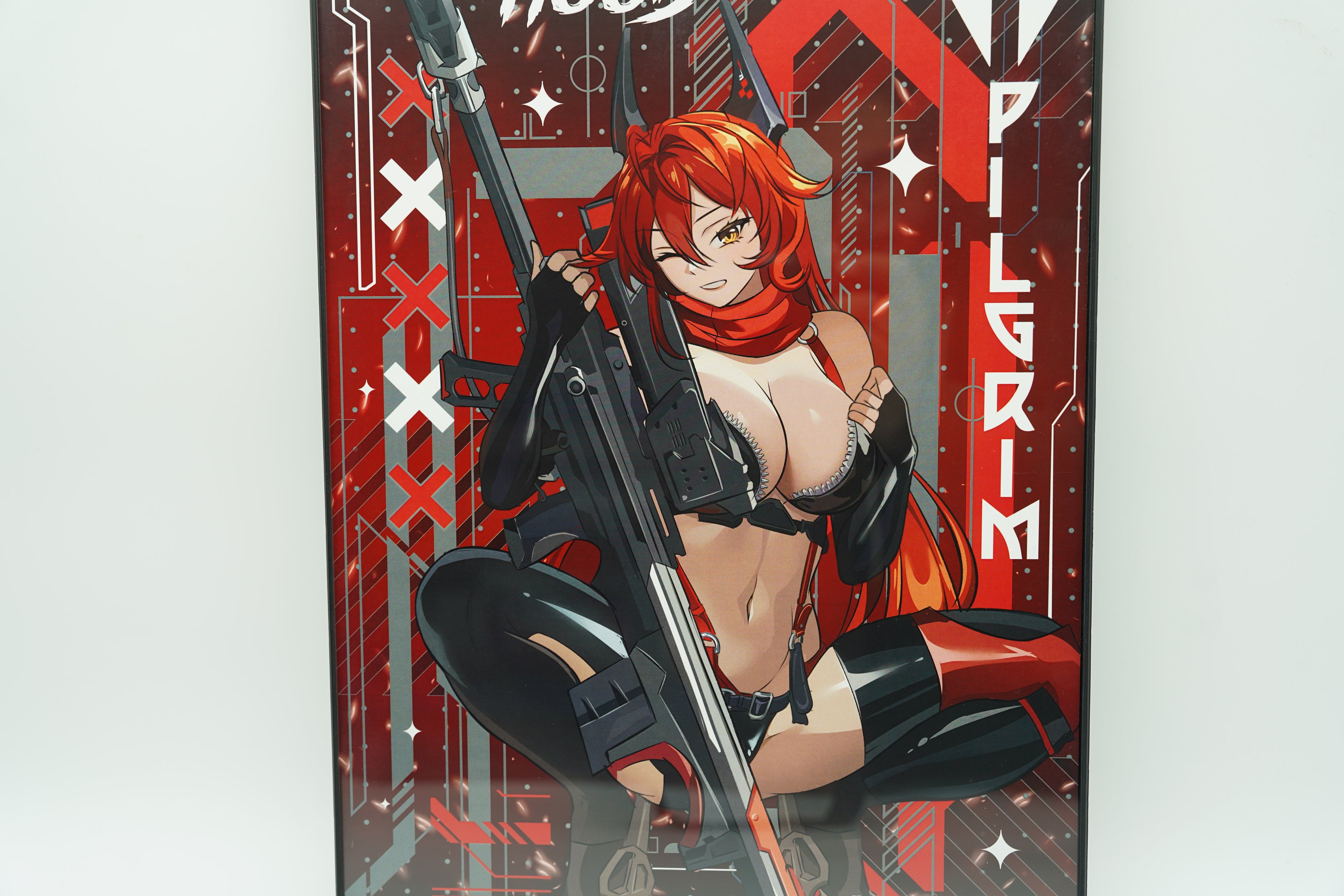 Anime Waifu Nikke Red Hood Poster / Wall Banner