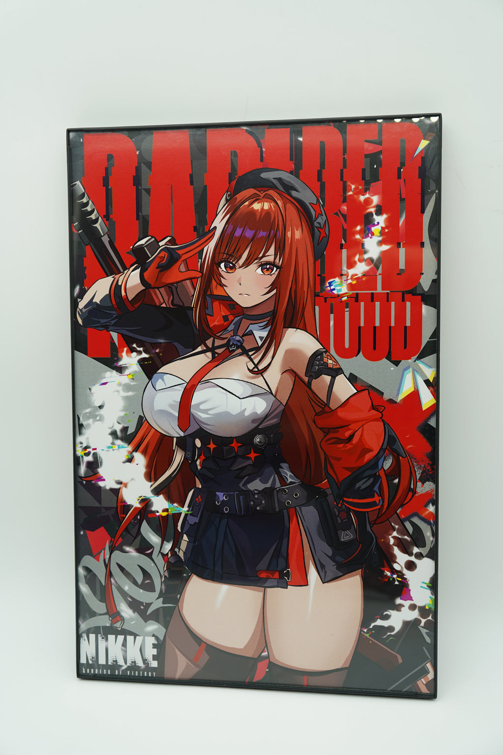 Anime Waifu Nikke Red Hood Rapi Poster / Wall Banner