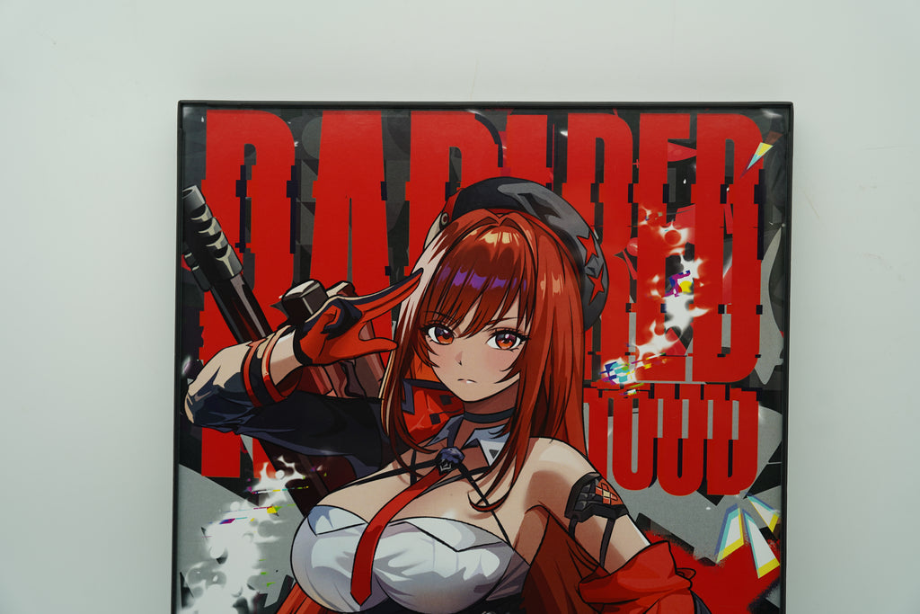 Anime Waifu Nikke Red Hood Rapi Poster / Wall Banner