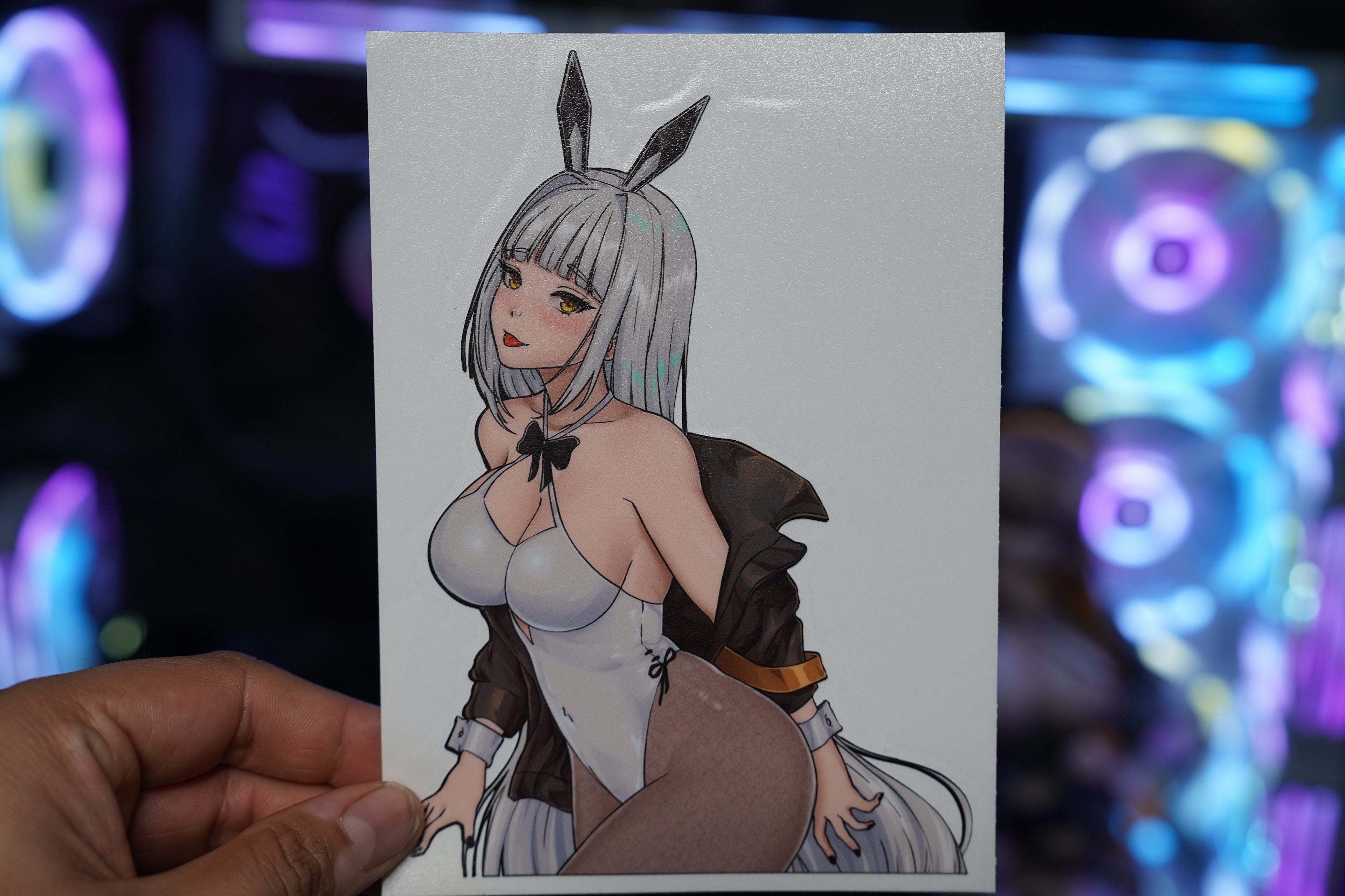 Anime Waifu Nikke Blanc Decal #49