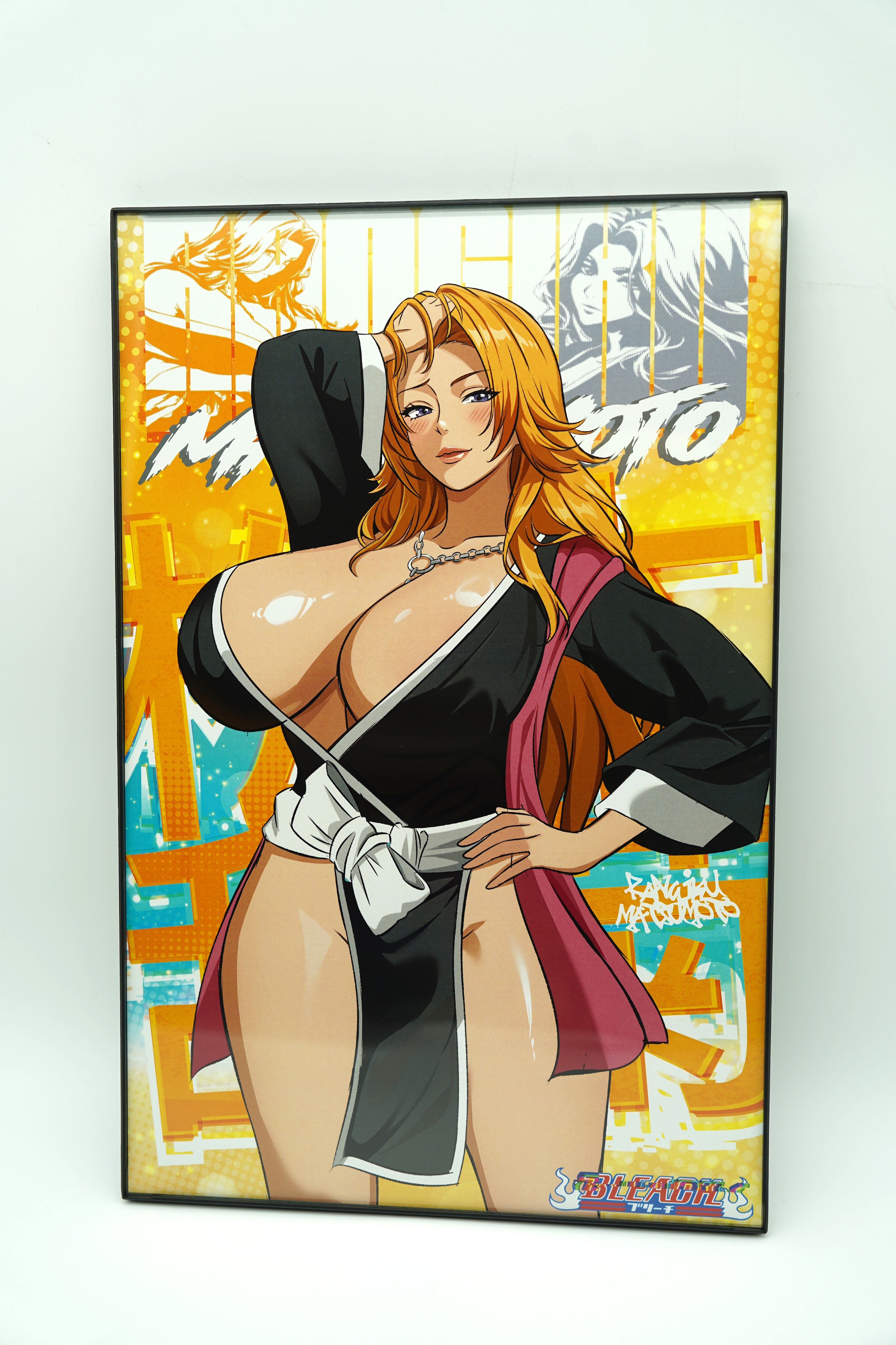 Anime Waifu Rangiku Matsumoto Poster / Wall Banner