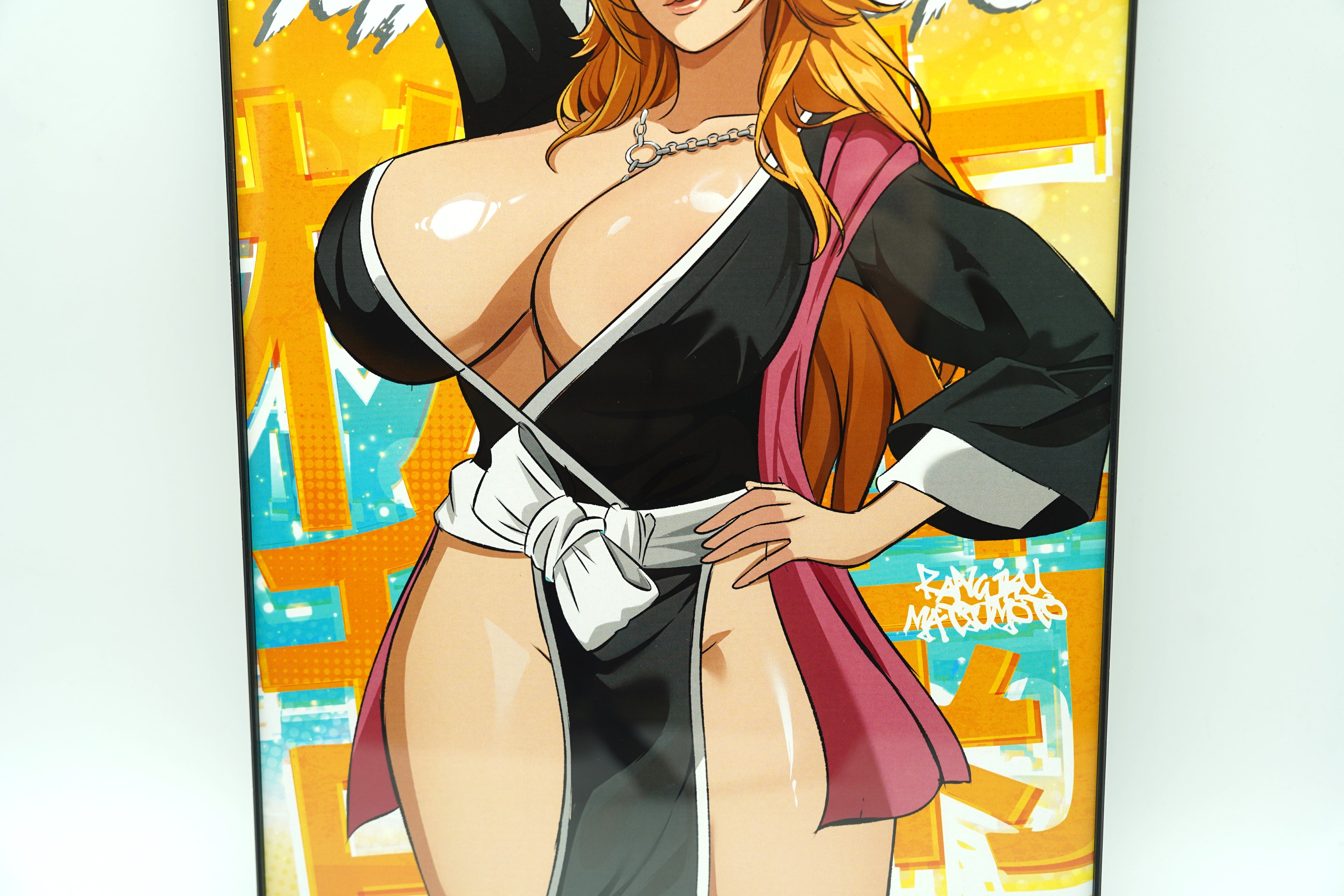 Anime Waifu Rangiku Matsumoto Poster / Wall Banner