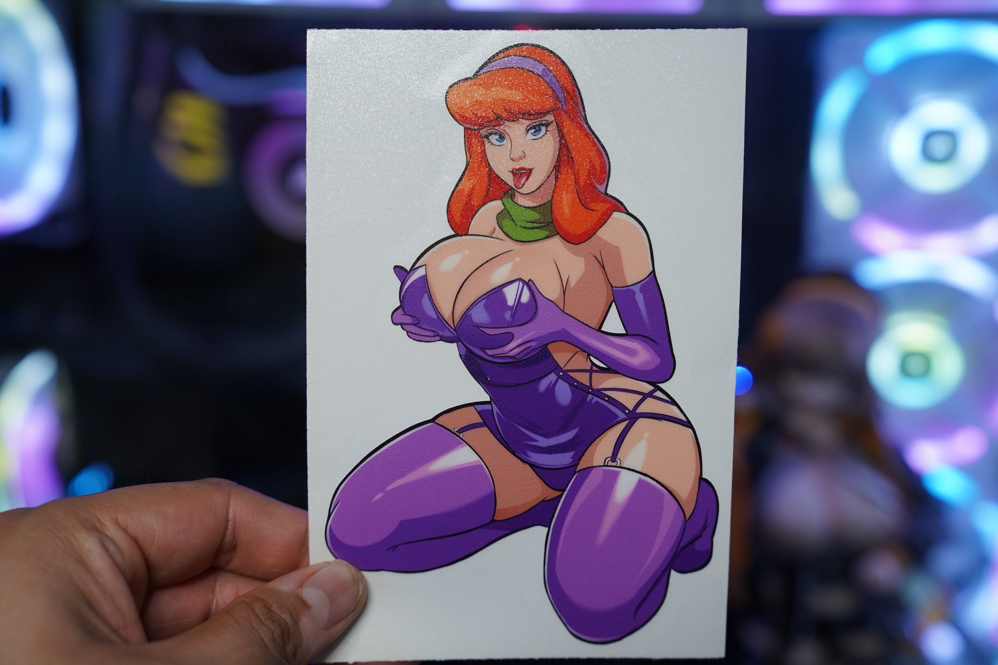 Anime Waifu Daphne Decal #51