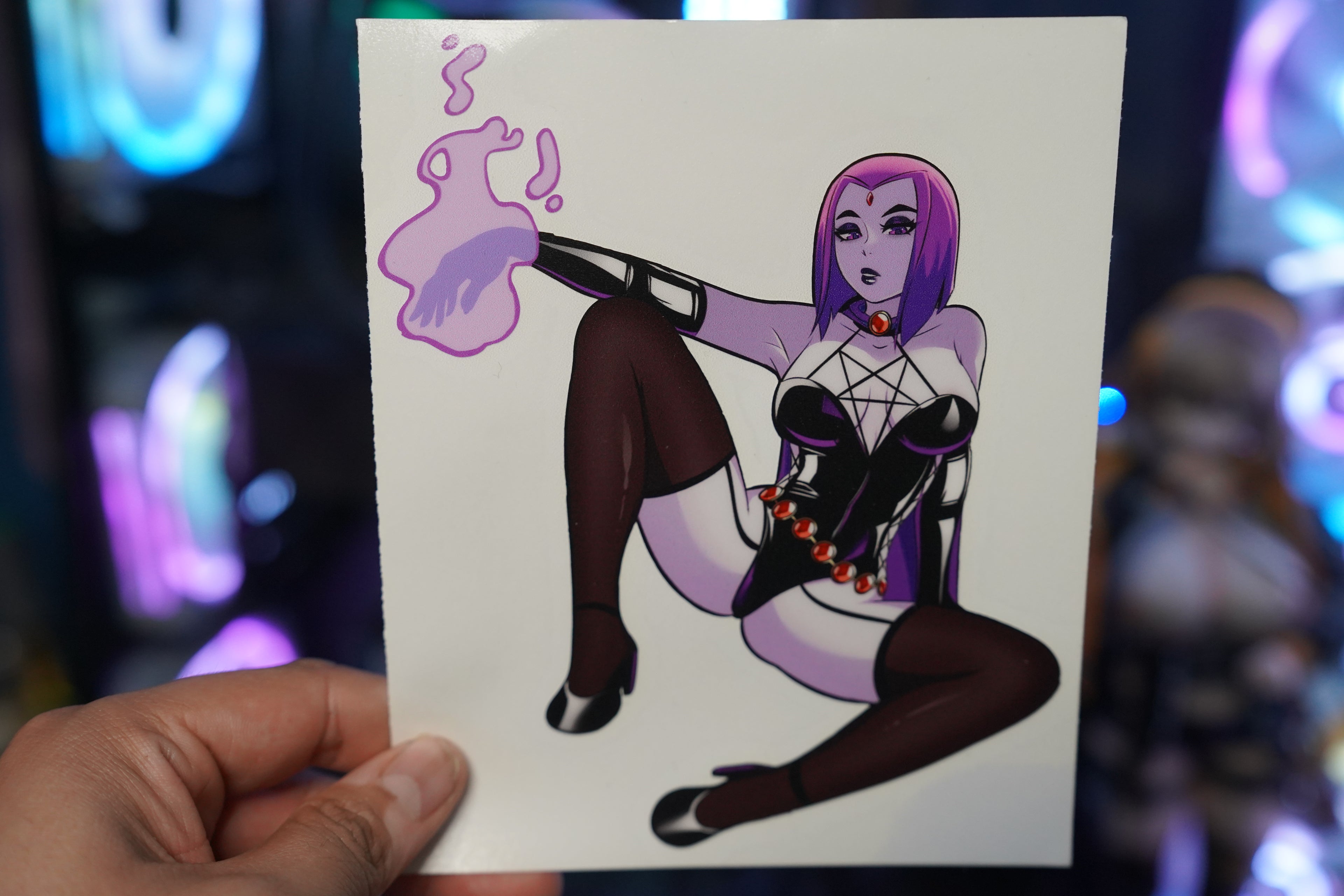 Anime Waifu Raven V1 Decal #52