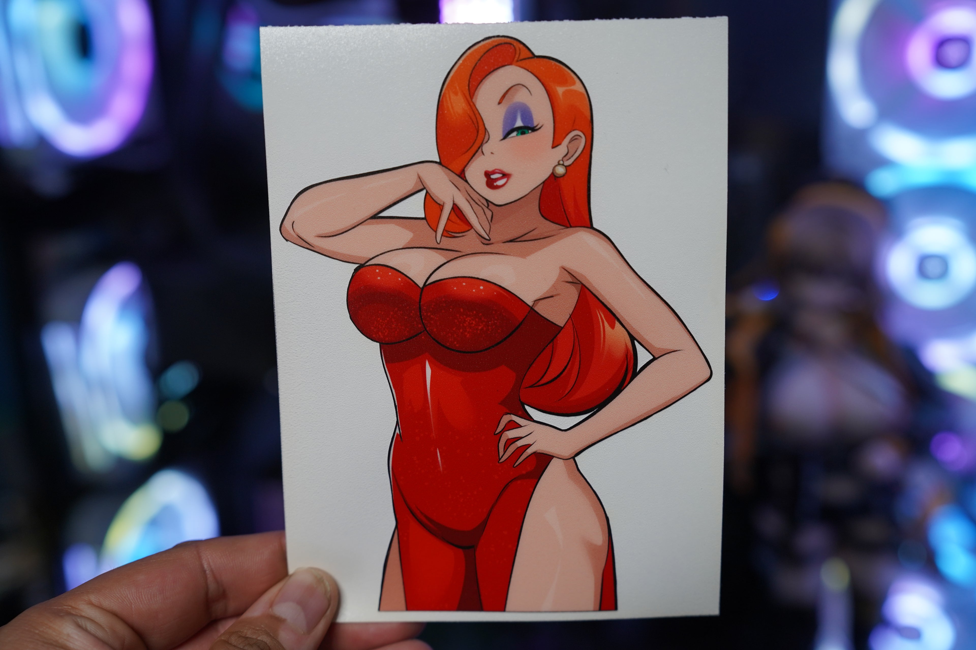 Anime Waifu Jessica Rabbit Decal #54