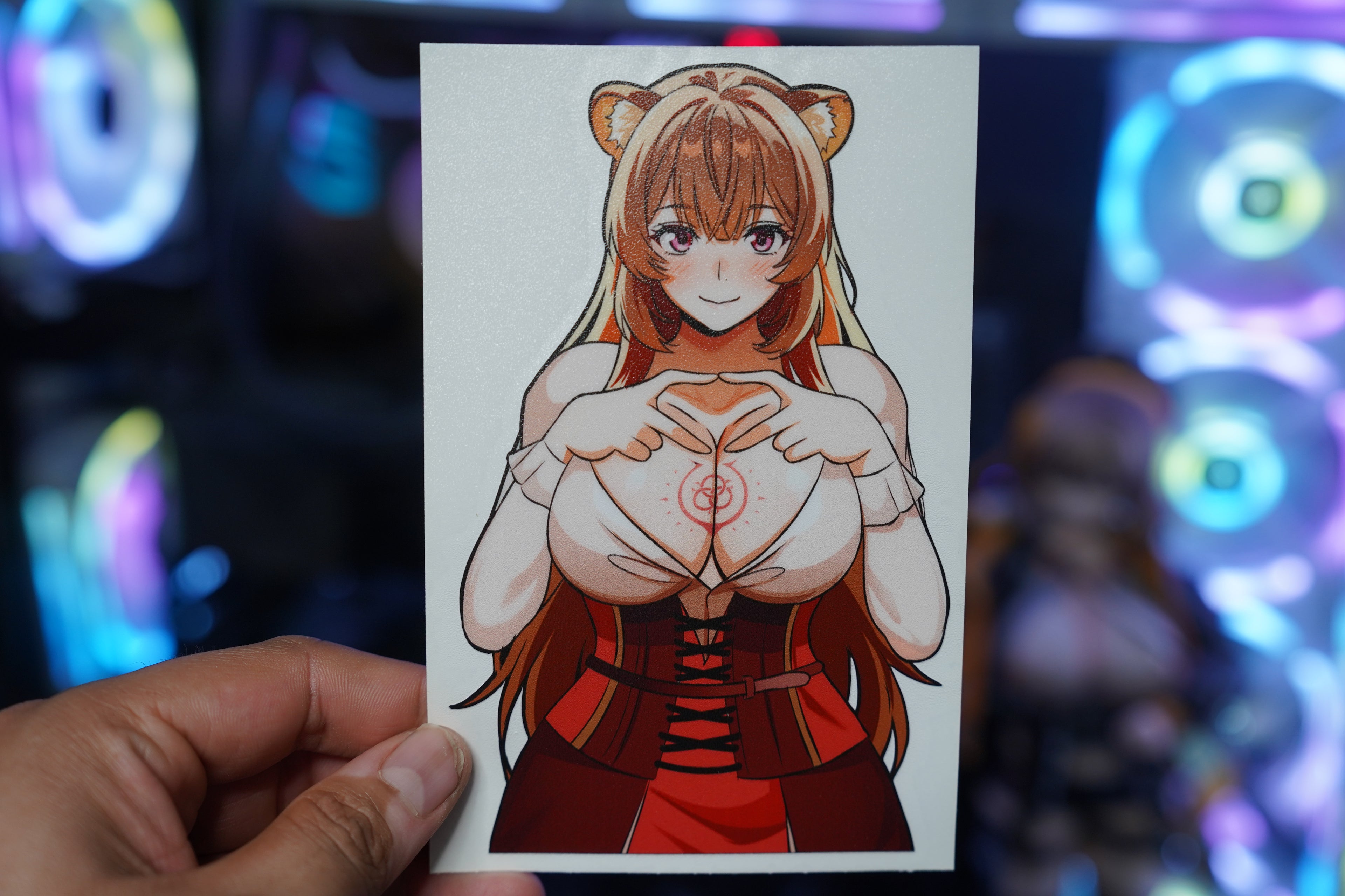 Anime Waifu Raphtalia Decal #62