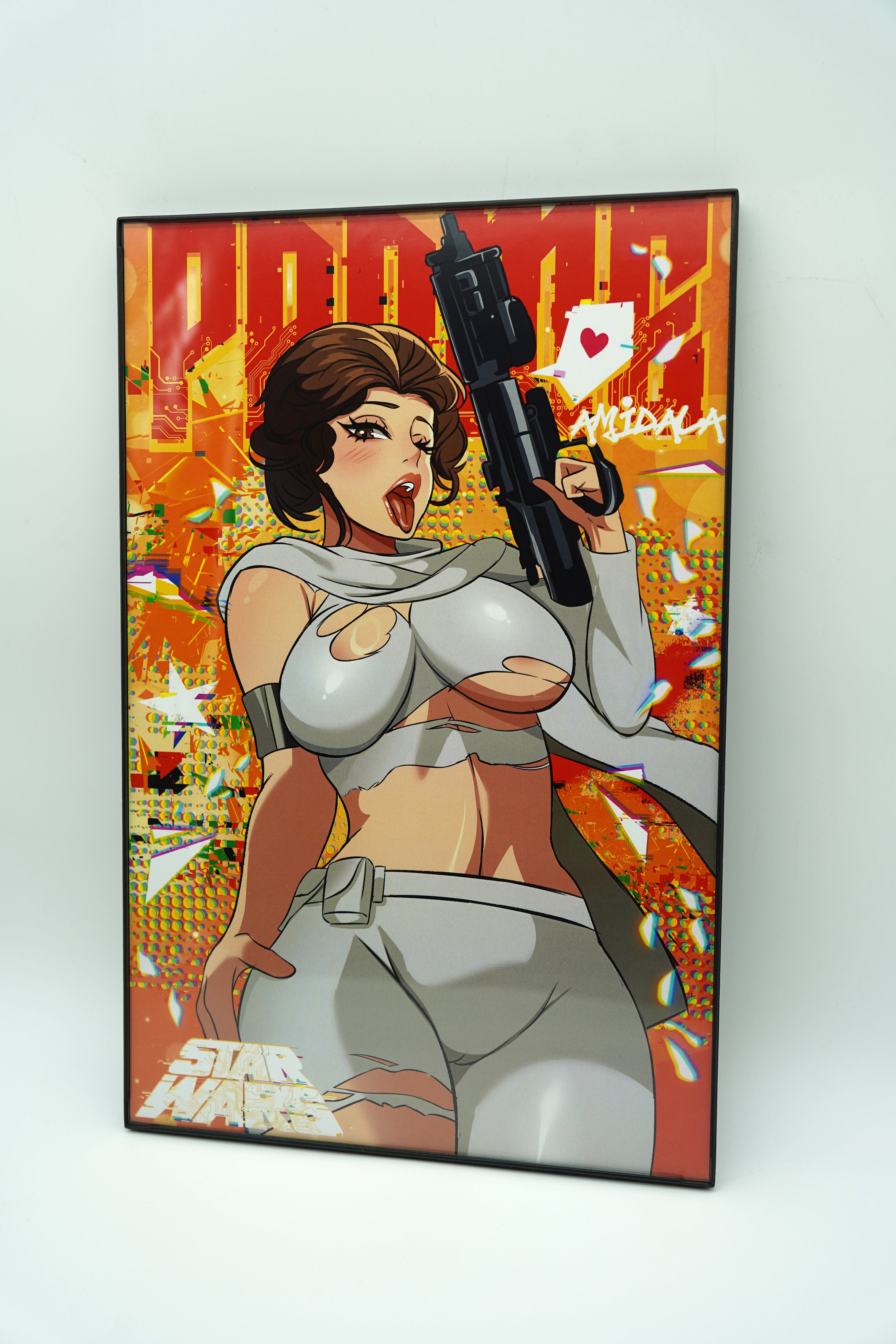 Anime Waifu Padme Amidala Poster / Wall Banner