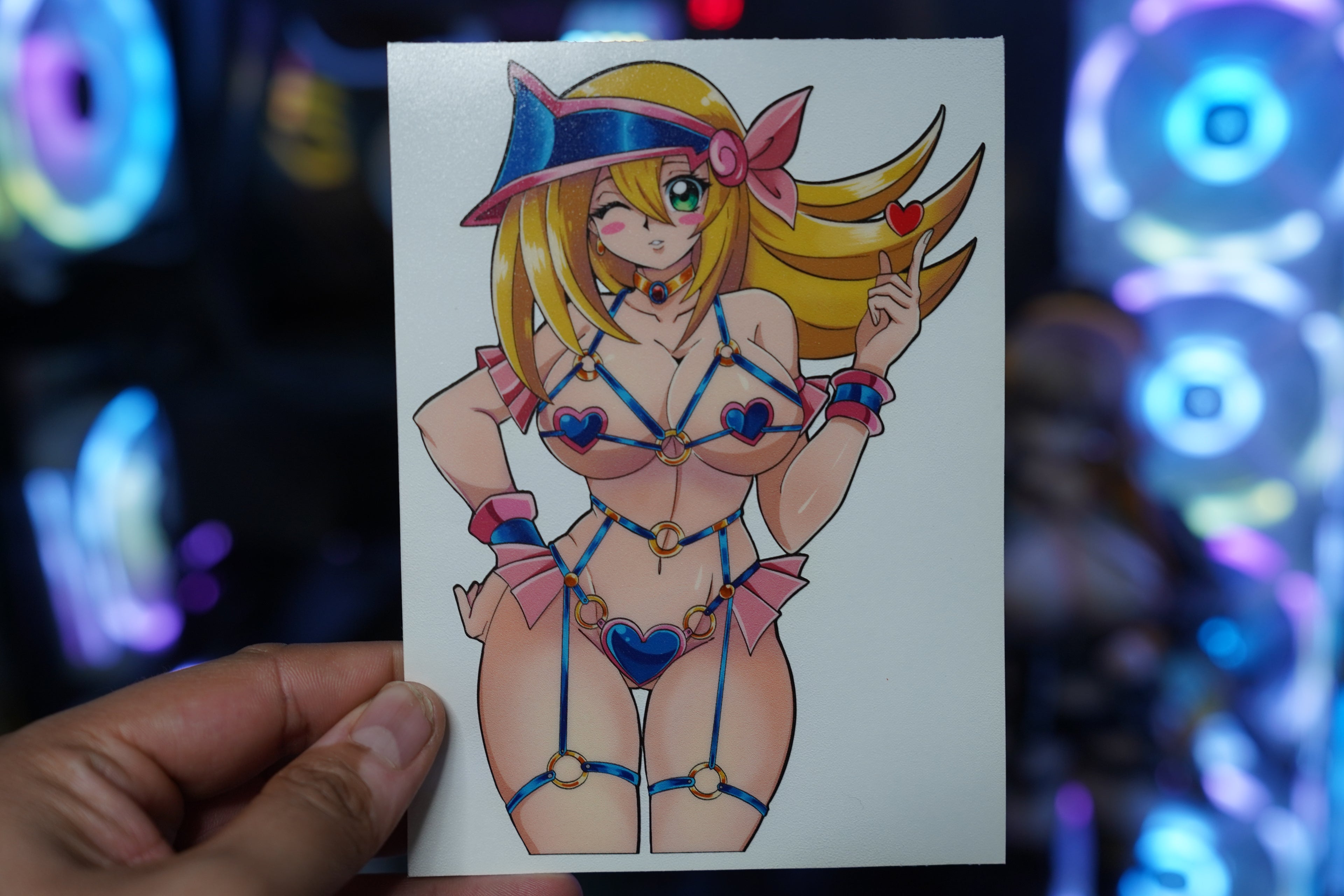 Anime Waifu Dark Magician Girl Decal #71