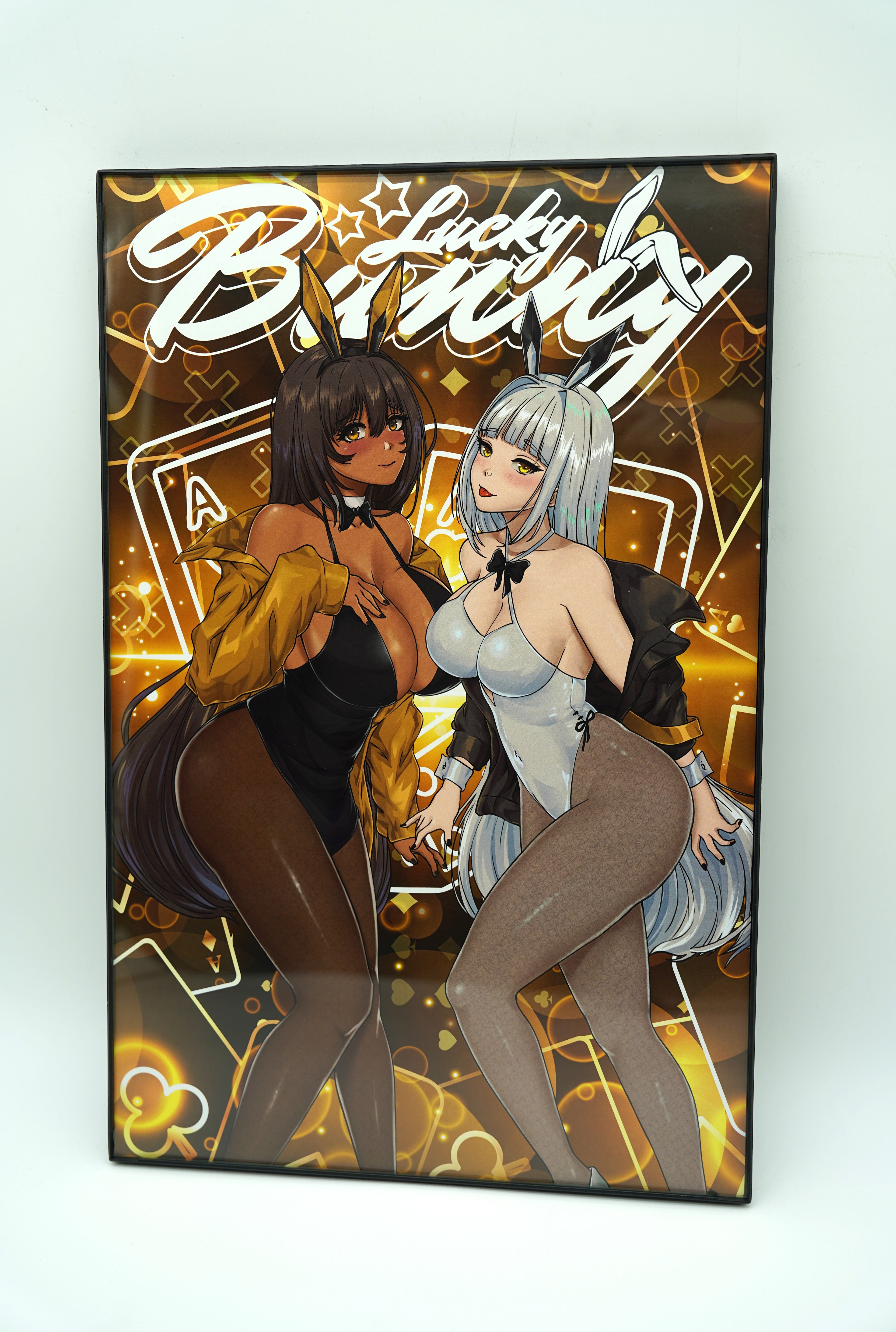 Anime Waifu Nikke Noir and Blanc Poster / Wall Banner