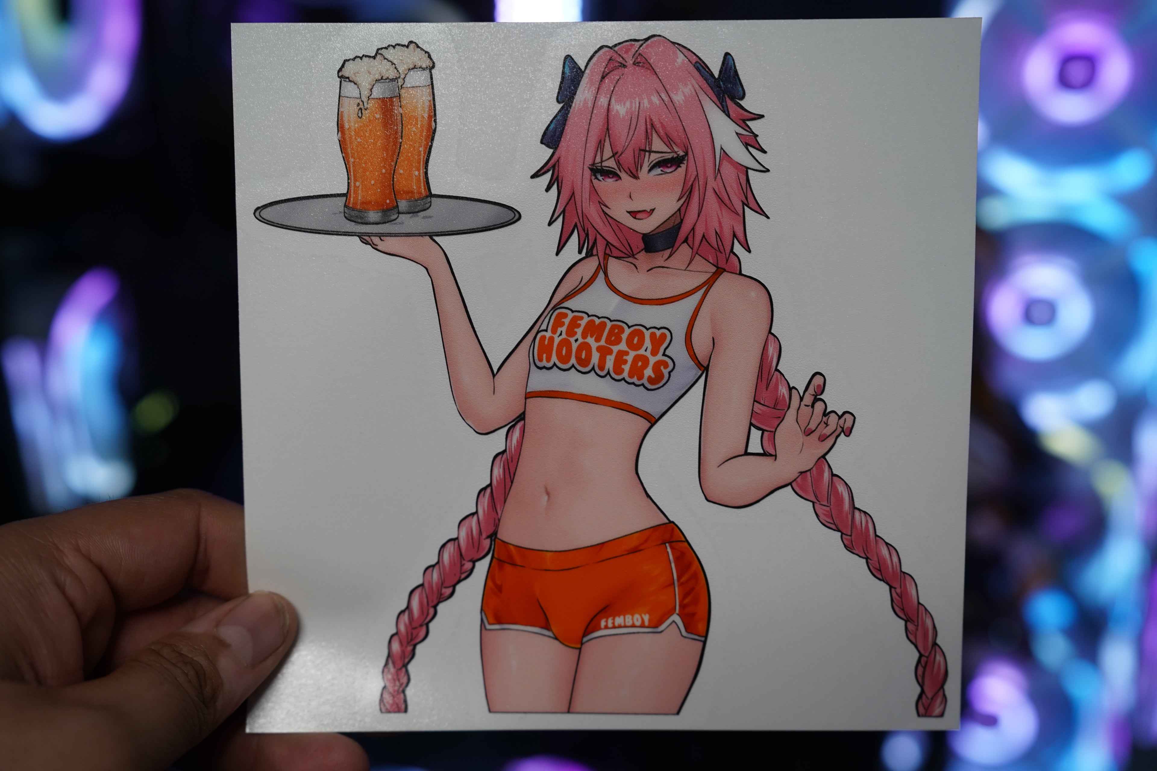 Femboy Hooters Astolfo Decal #72