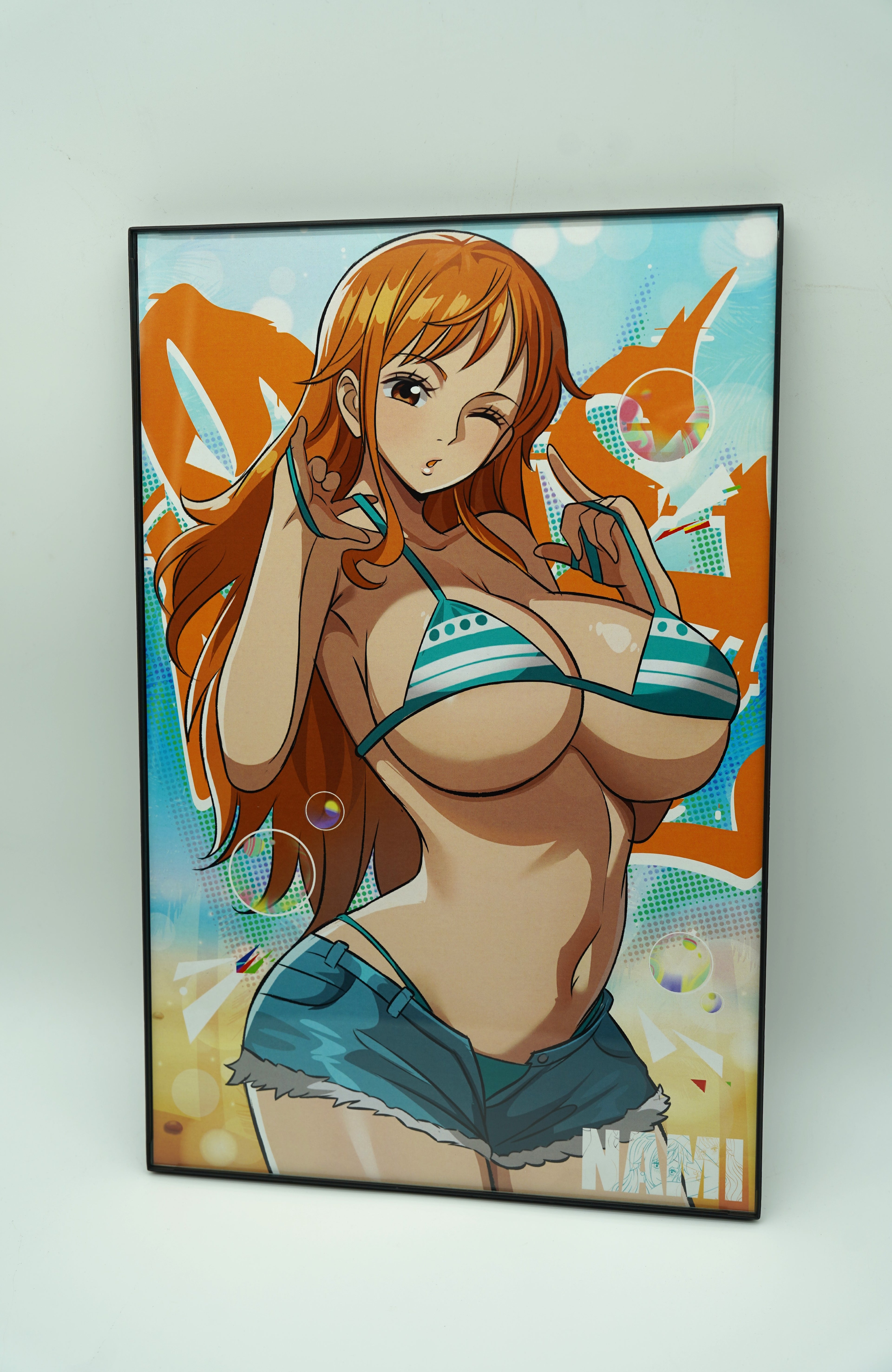 Anime Waifu Nami Poster / Wall Banner