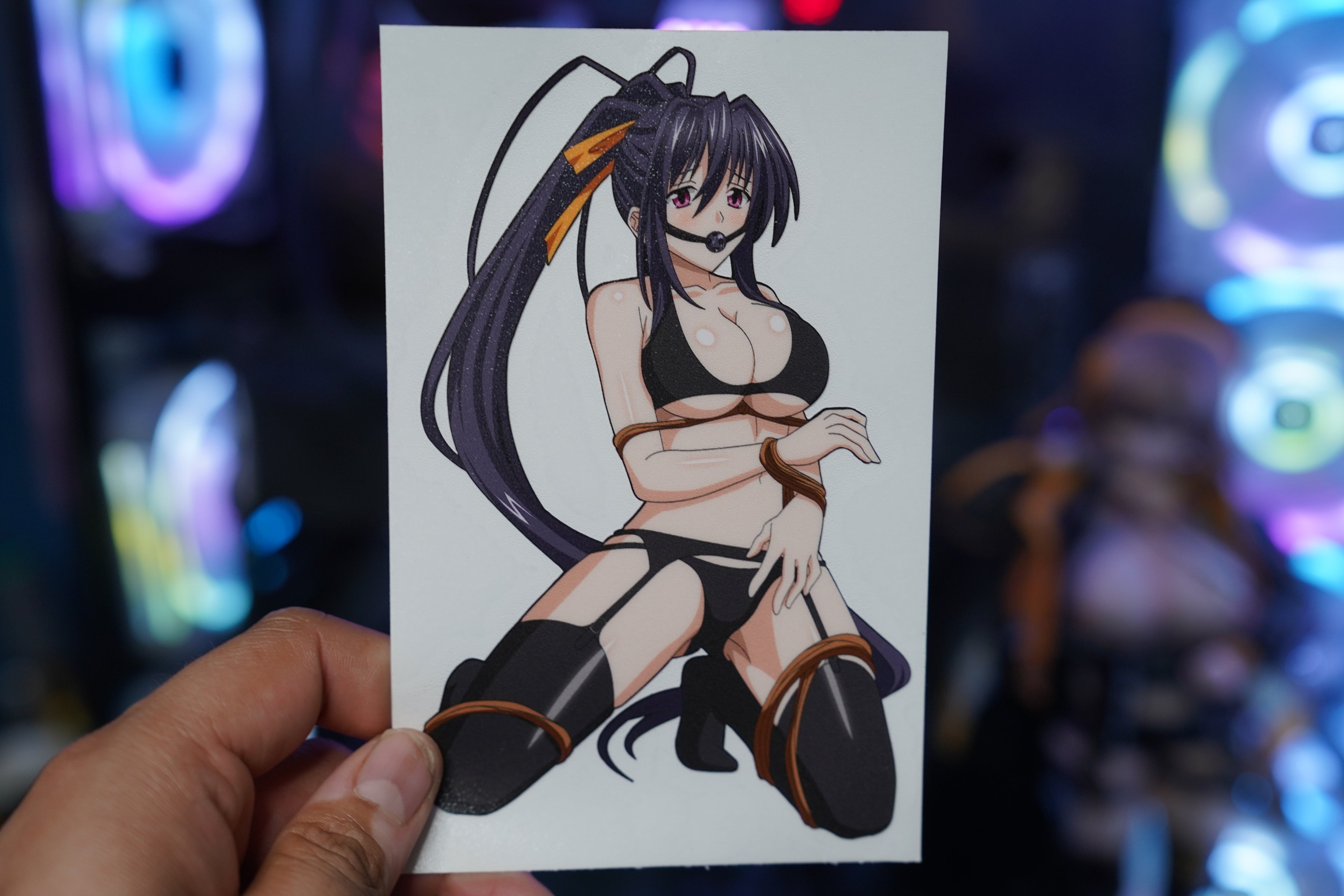 Anime Waifu Akeno Himejima Decal #78