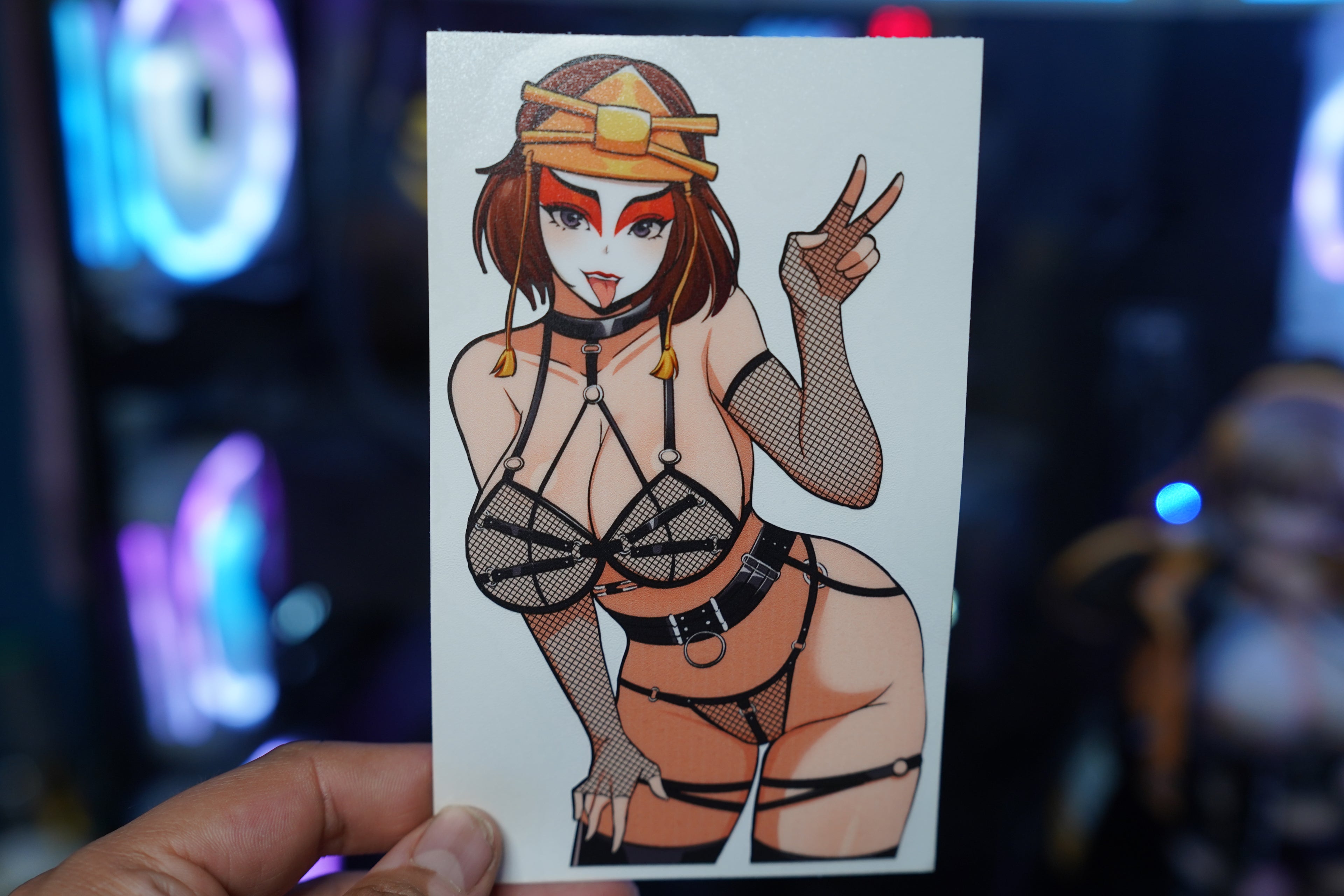 Anime Waifu Suki Decal #89