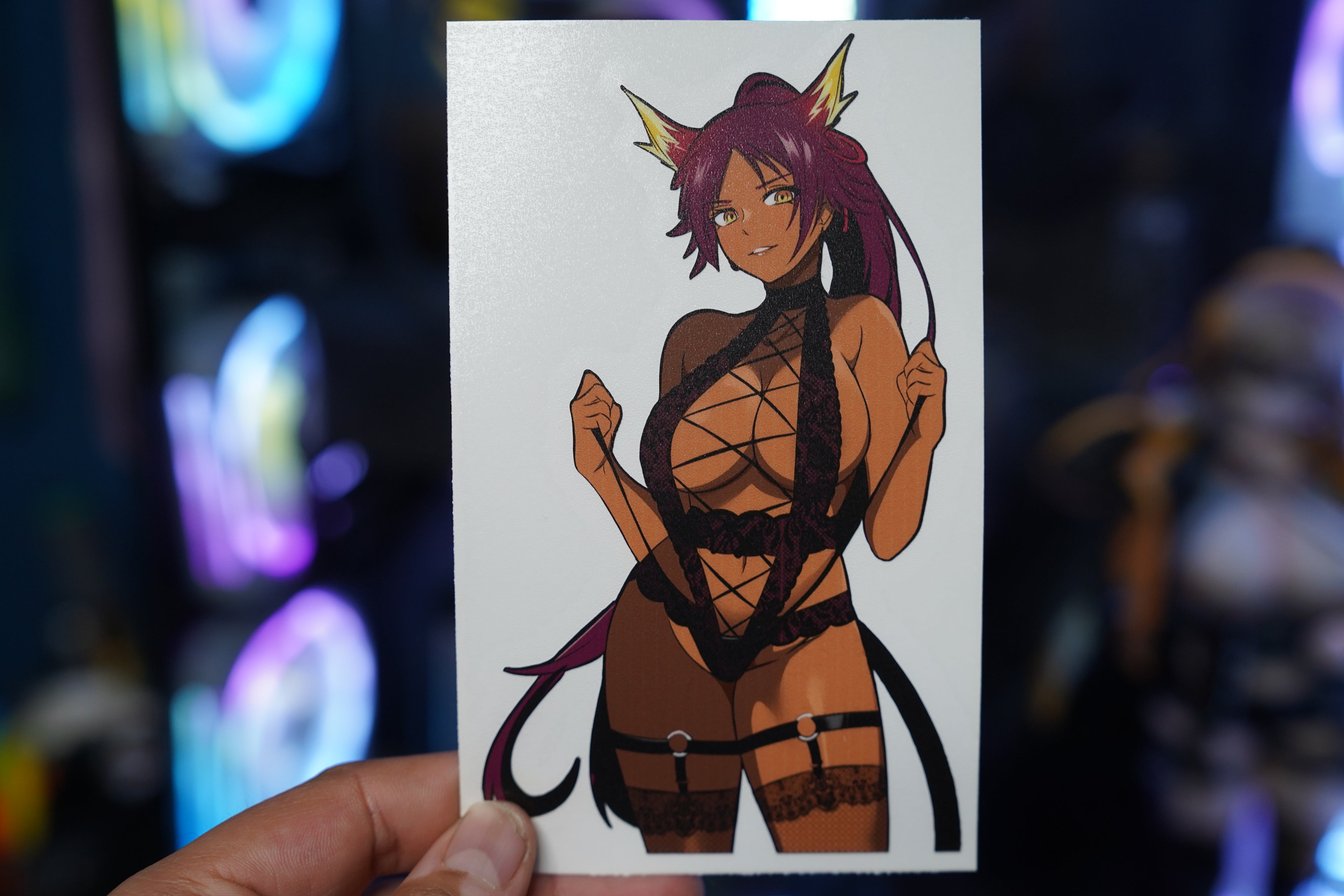 Anime Waifu Yoruichi Decal #90
