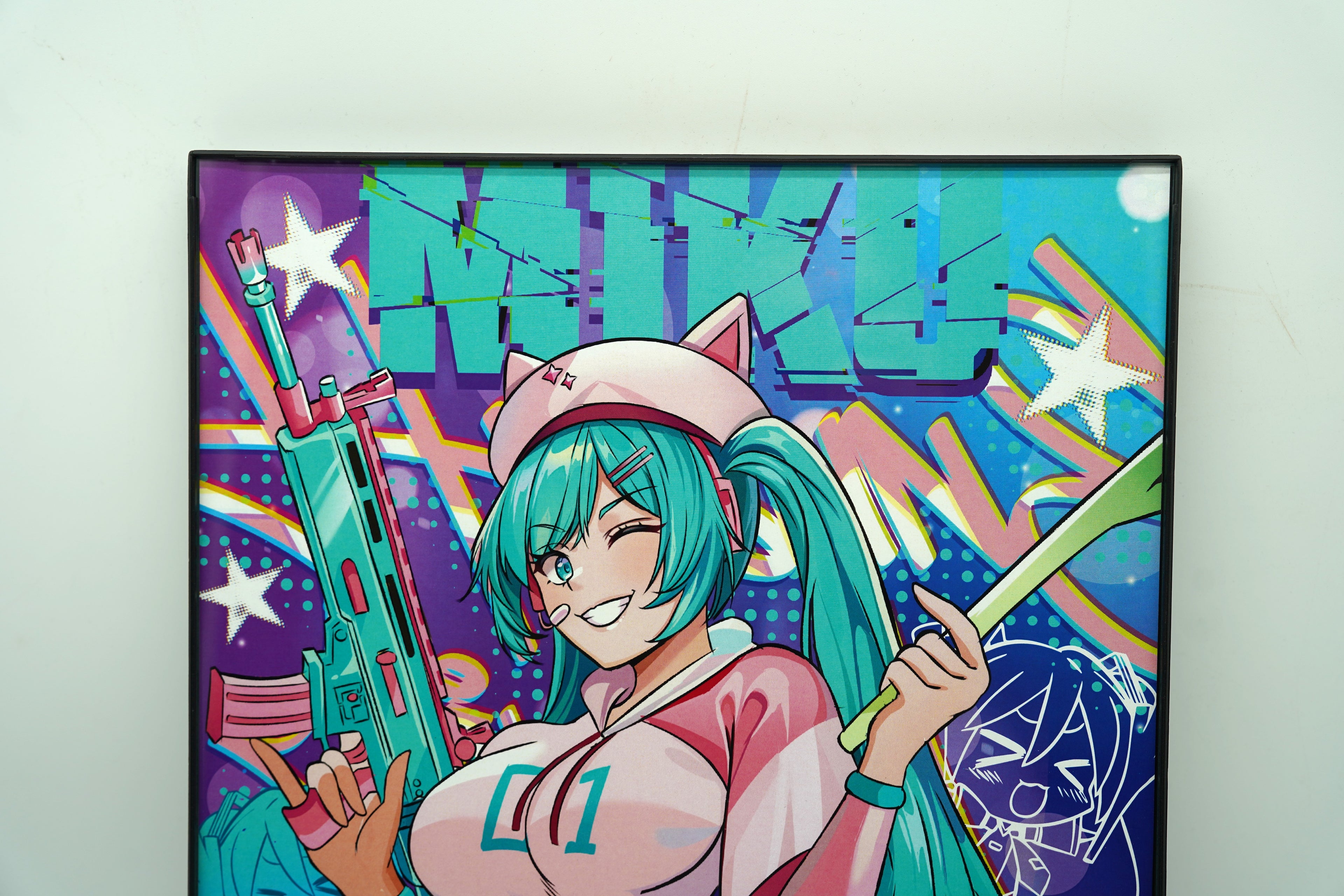 Anime Waifu Fort Miku Poster / Wall Banner