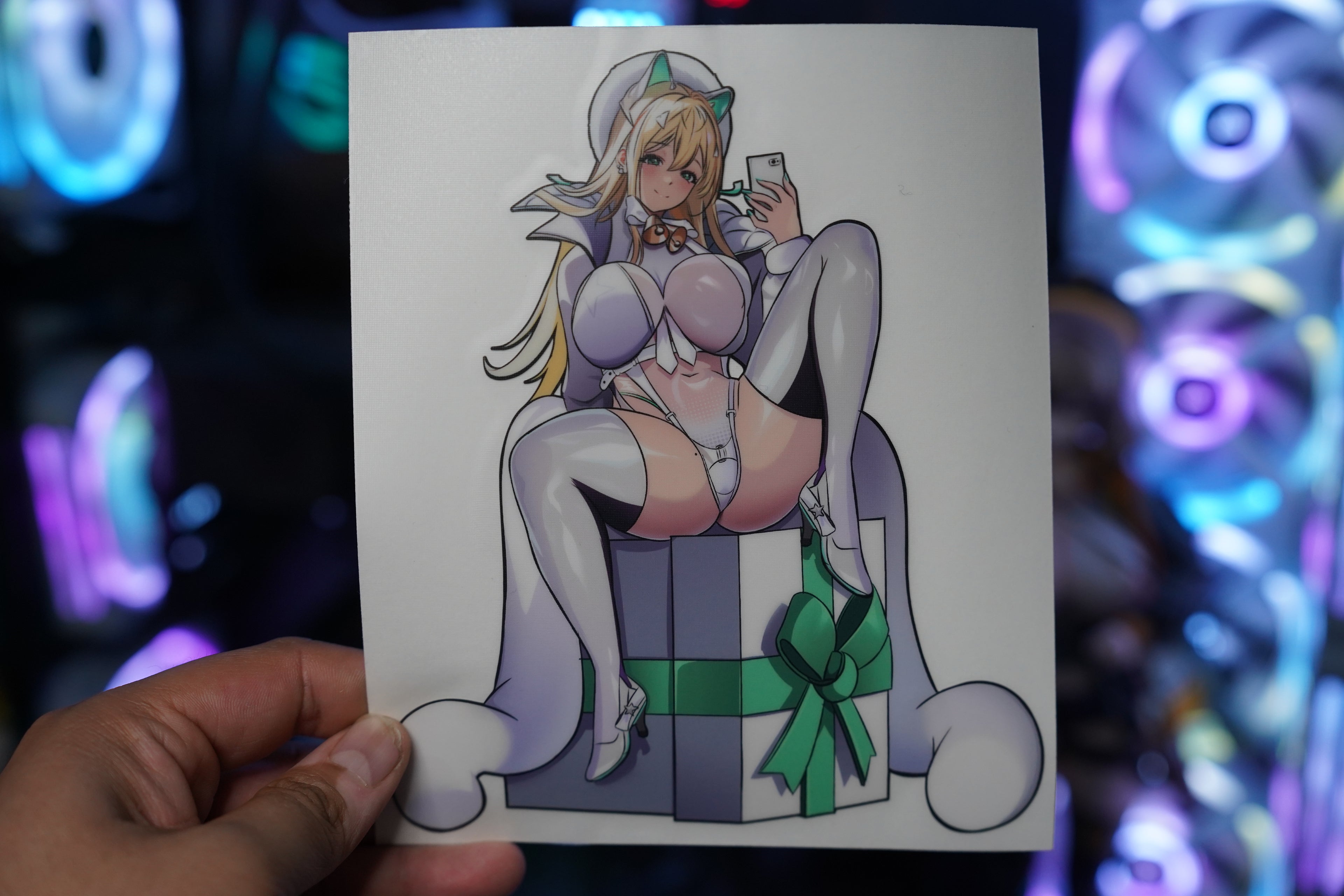 Anime Waifu Rupee Decal #91