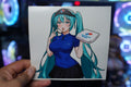 Anime Waifu Pizza Miku Decal #92