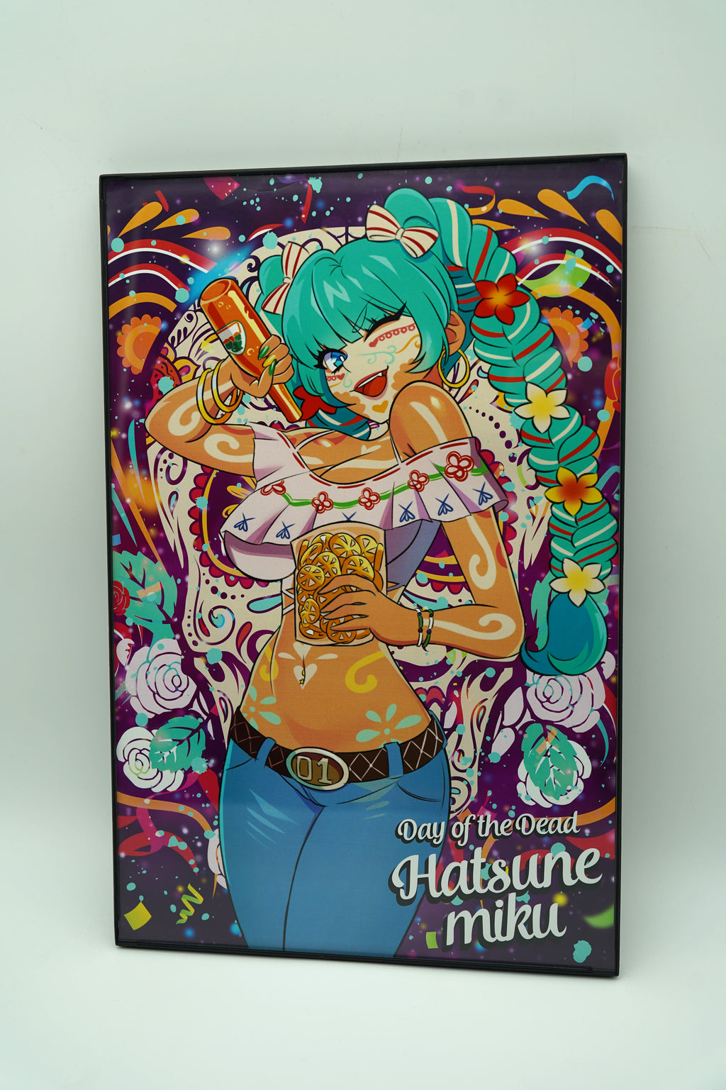 Anime Waifu Mexican Miku Poster / Wall Banner