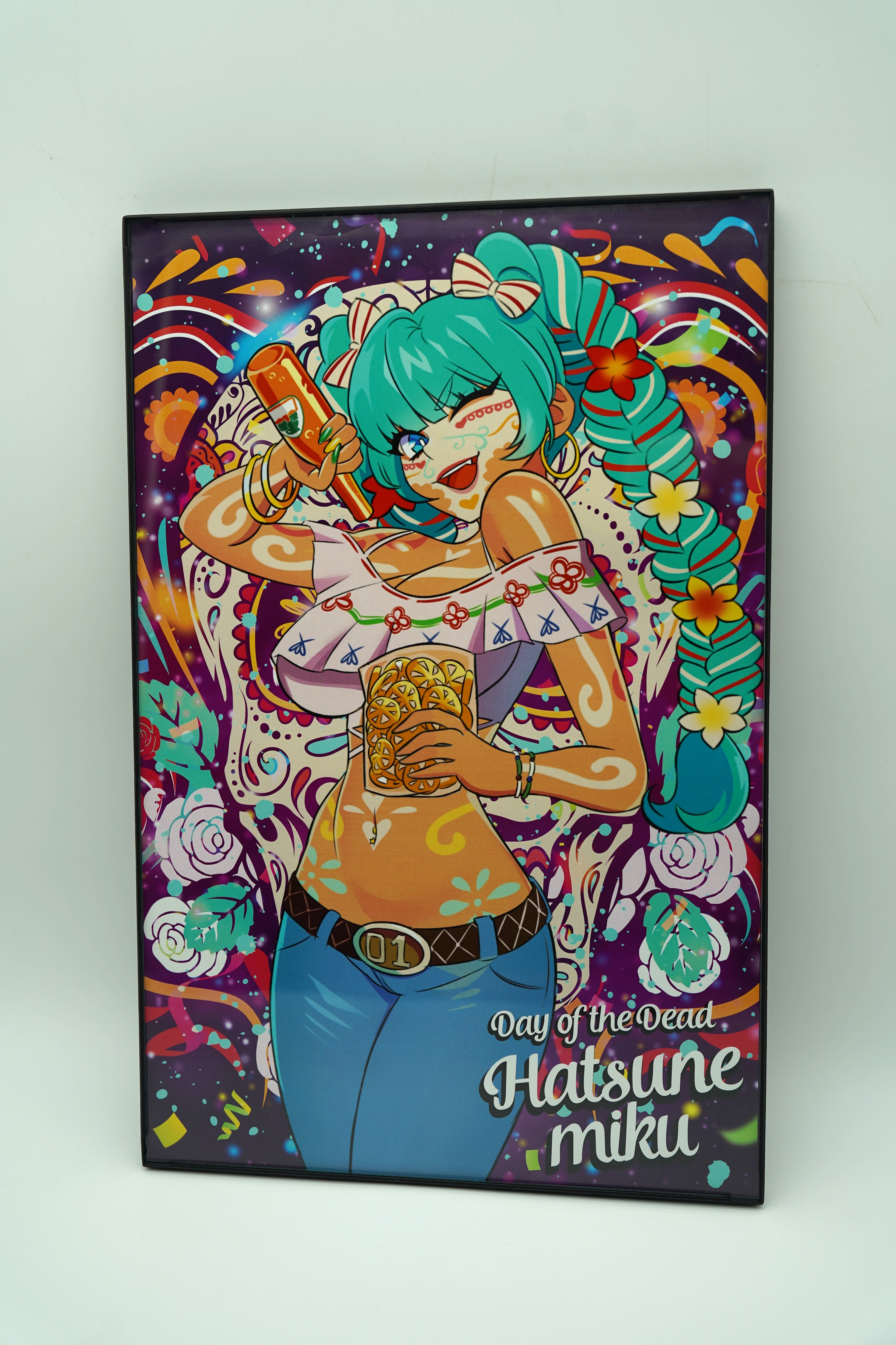 Anime Waifu Mexican Miku Poster / Wall Banner