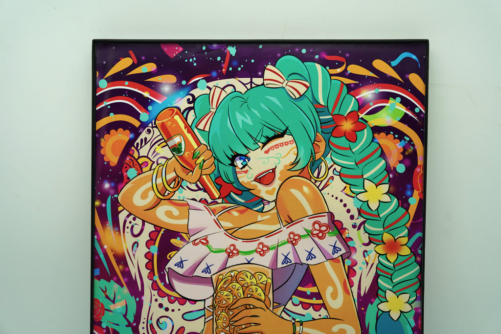 Anime Waifu Mexican Miku Poster / Wall Banner