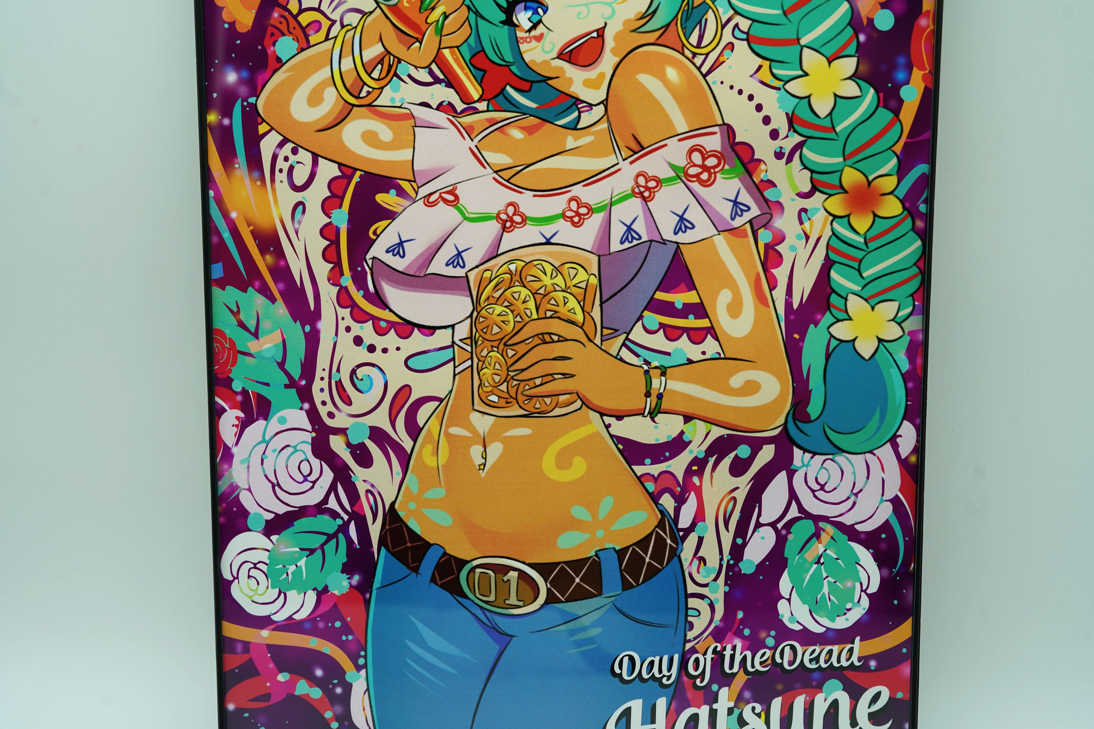 Anime Waifu Mexican Miku Poster / Wall Banner