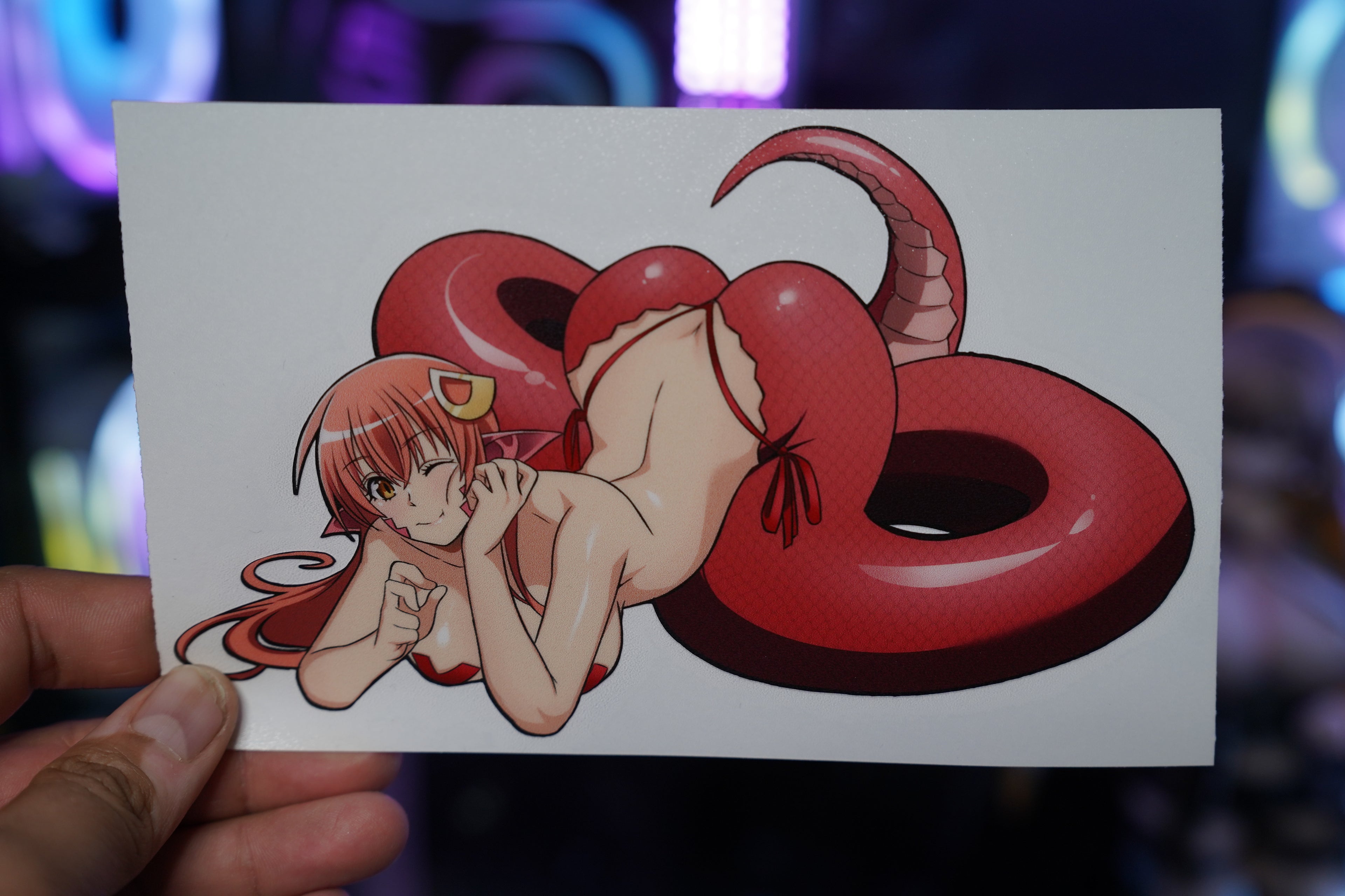 Anime Waifu Miia Decal #94