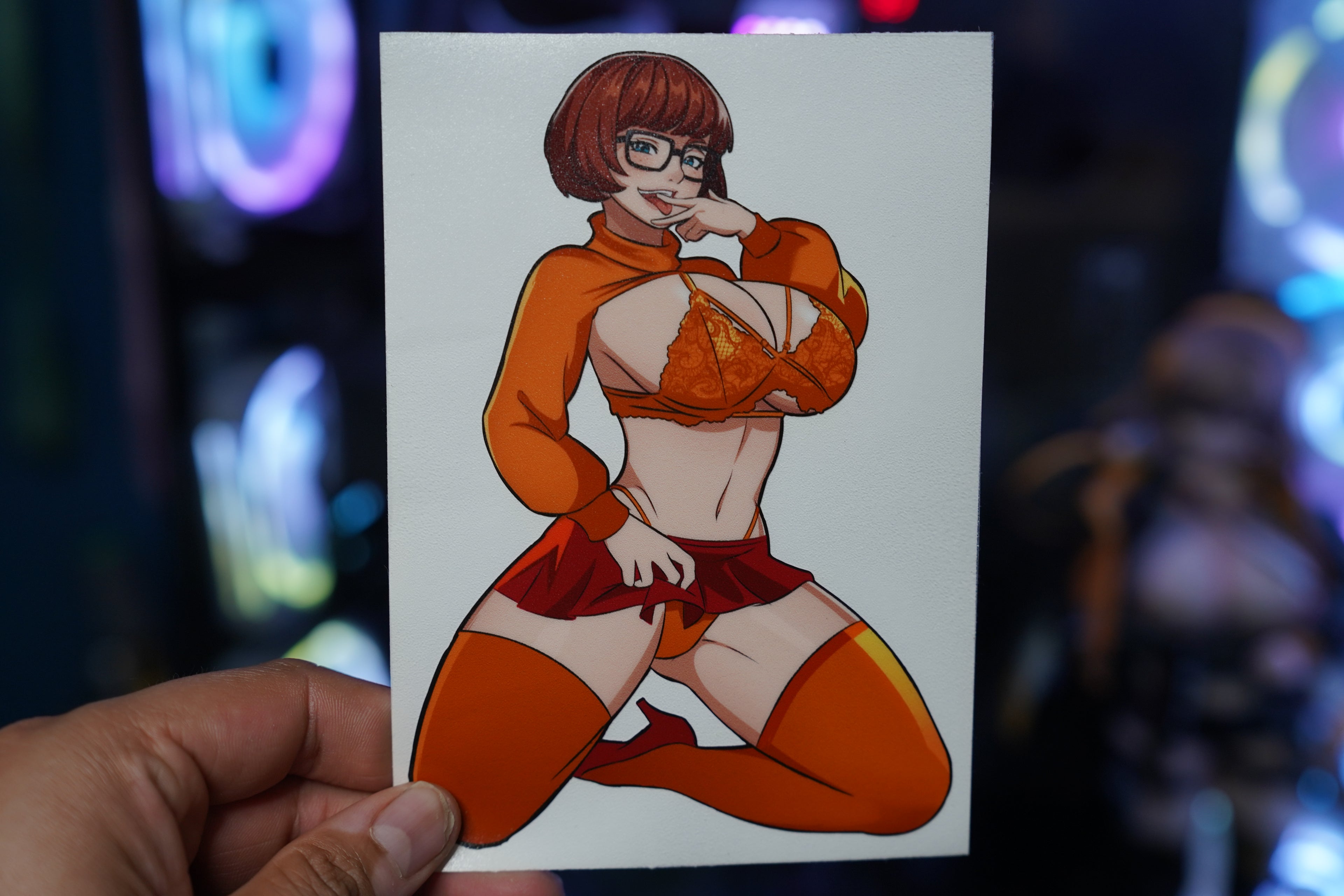 Anime Waifu Velma Decal #102