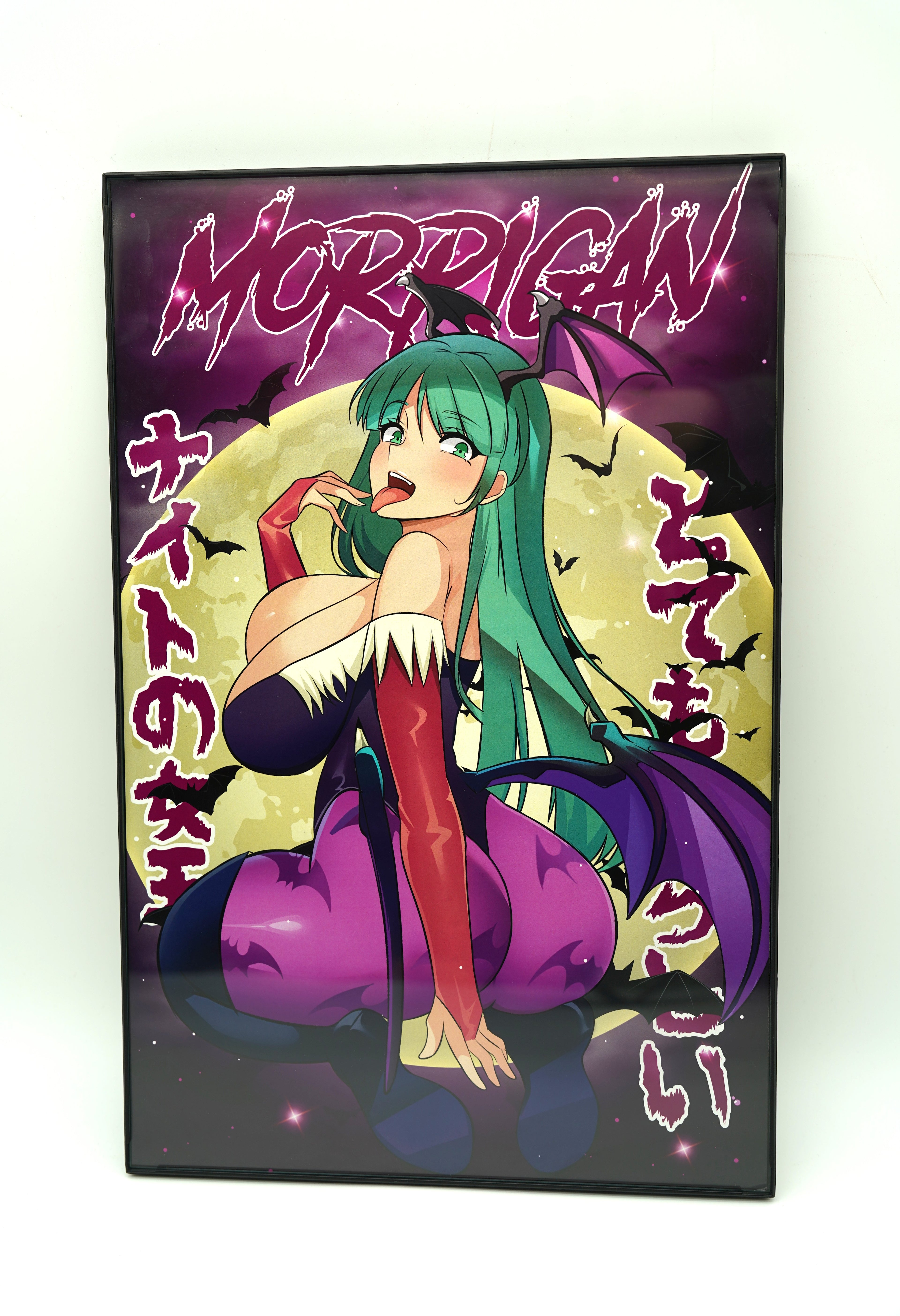 Anime Waifu Morrigan Aensland V1 Poster / Wall Banner
