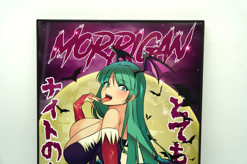 Anime Waifu Morrigan Aensland V1 Poster / Wall Banner
