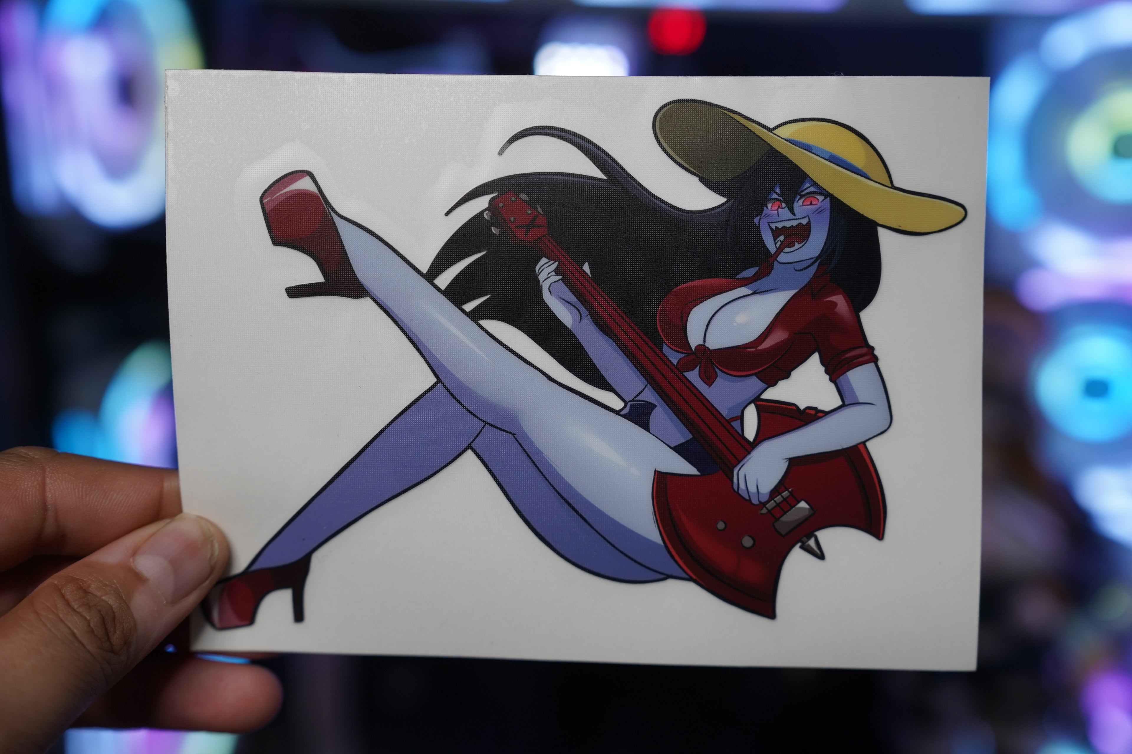 Anime Waifu Marceline the Vampire Queen Decal #104