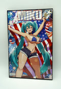 Anime Waifu American Miku Poster / Wall Banner