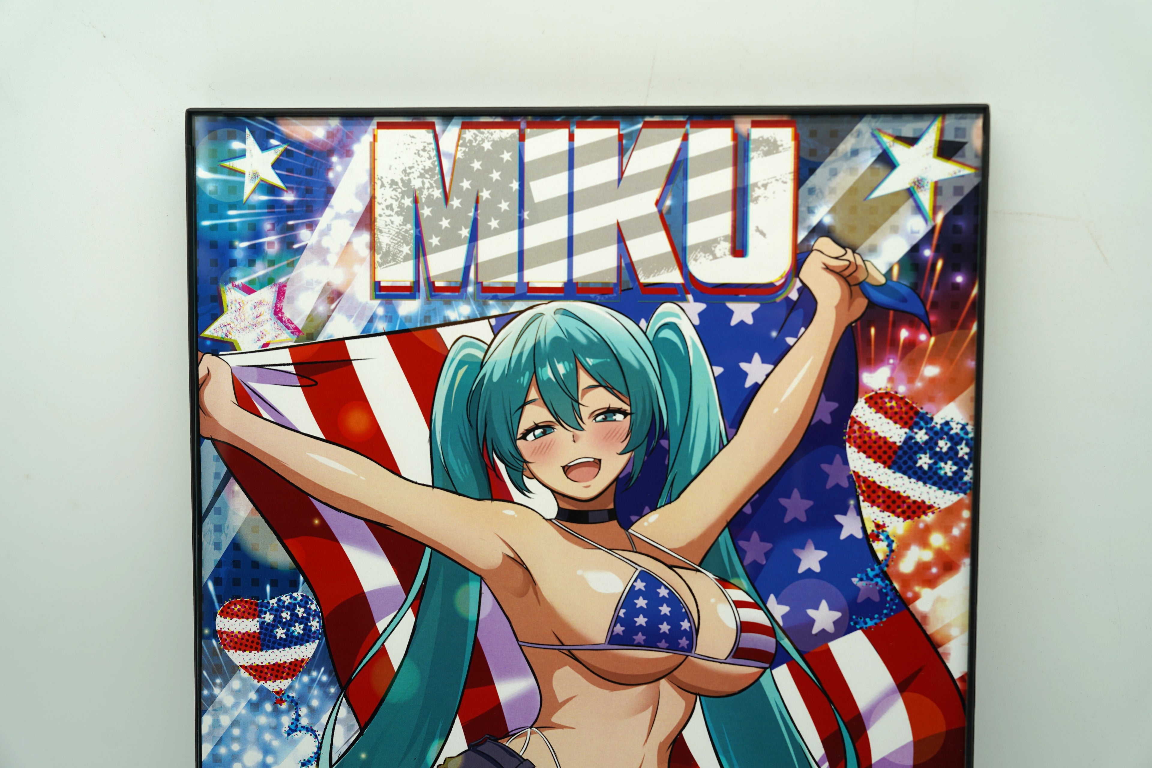 Anime Waifu American Miku Poster / Wall Banner