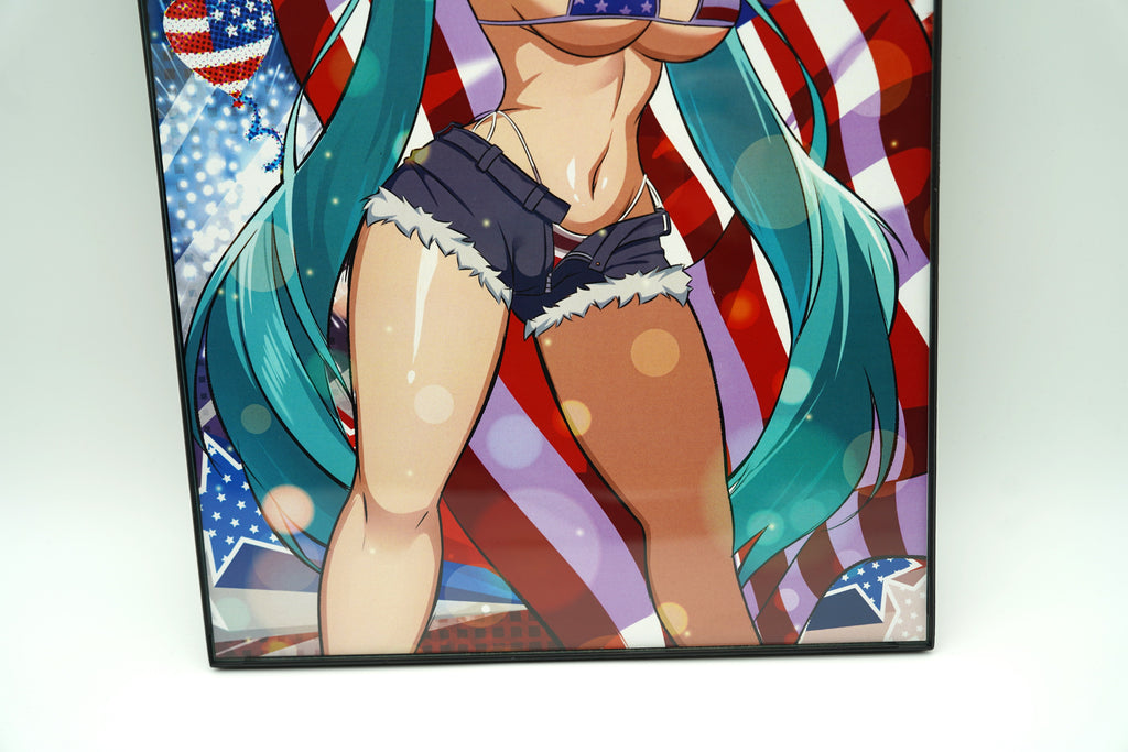 Anime Waifu American Miku Poster / Wall Banner