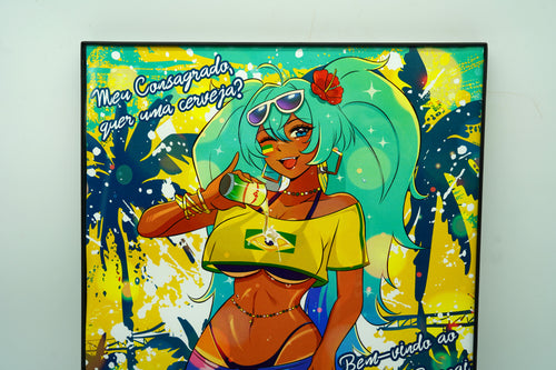 Anime Waifu Brazilian Miku Poster / Wall Banner