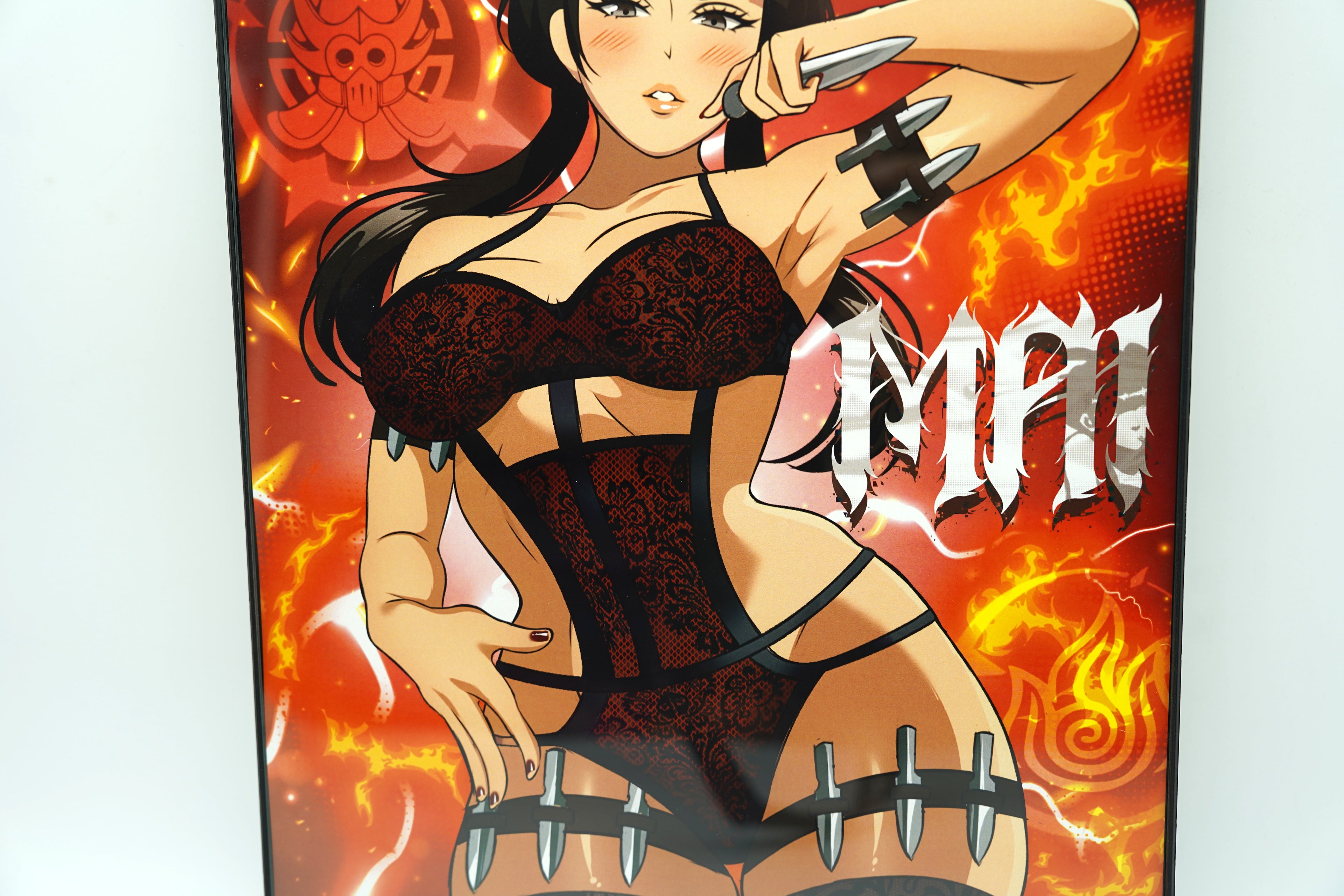Anime Waifu Fire Nation Mai Poster / Wall Banner