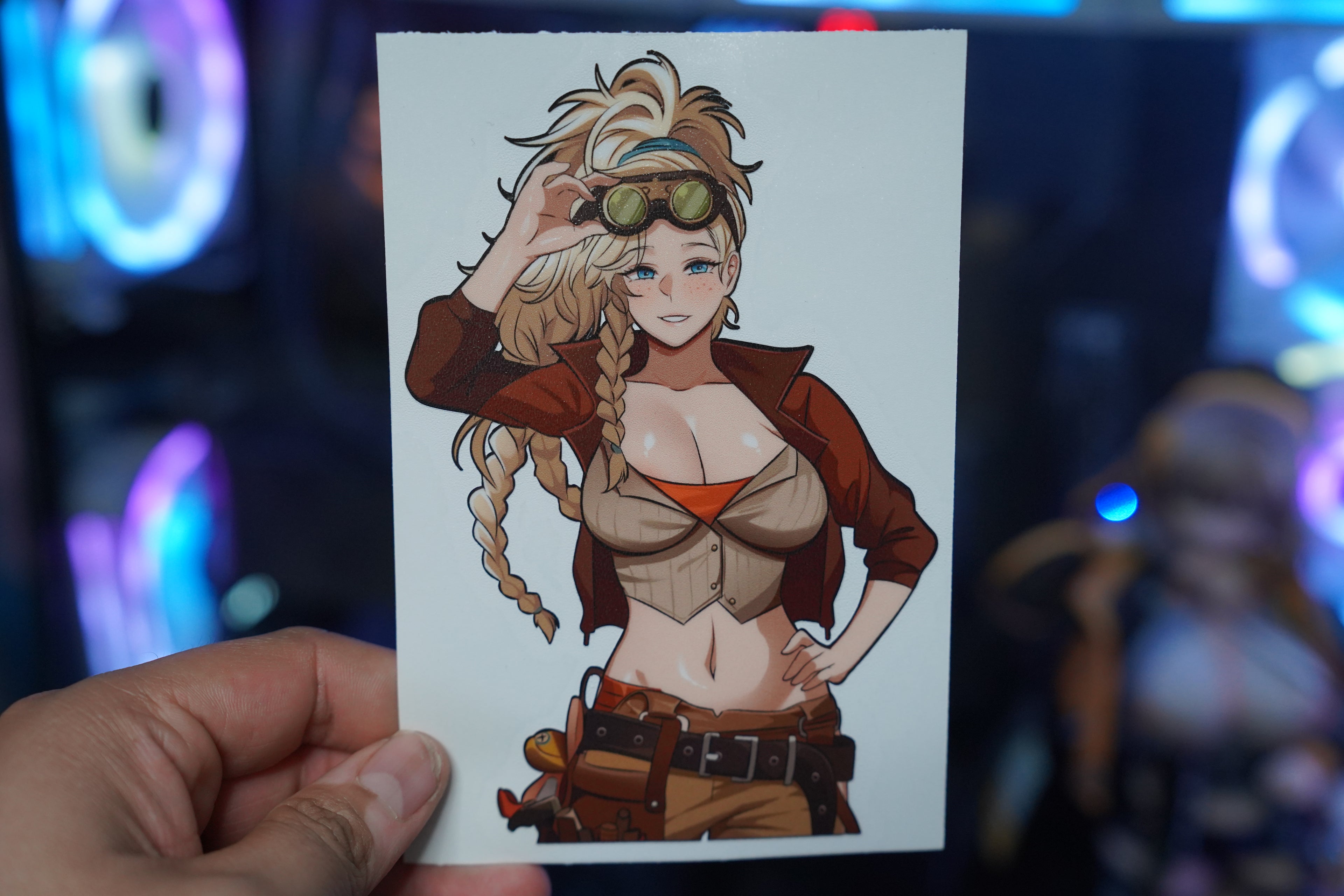 Anime Waifu Monster Hunter Gemma Decal #112
