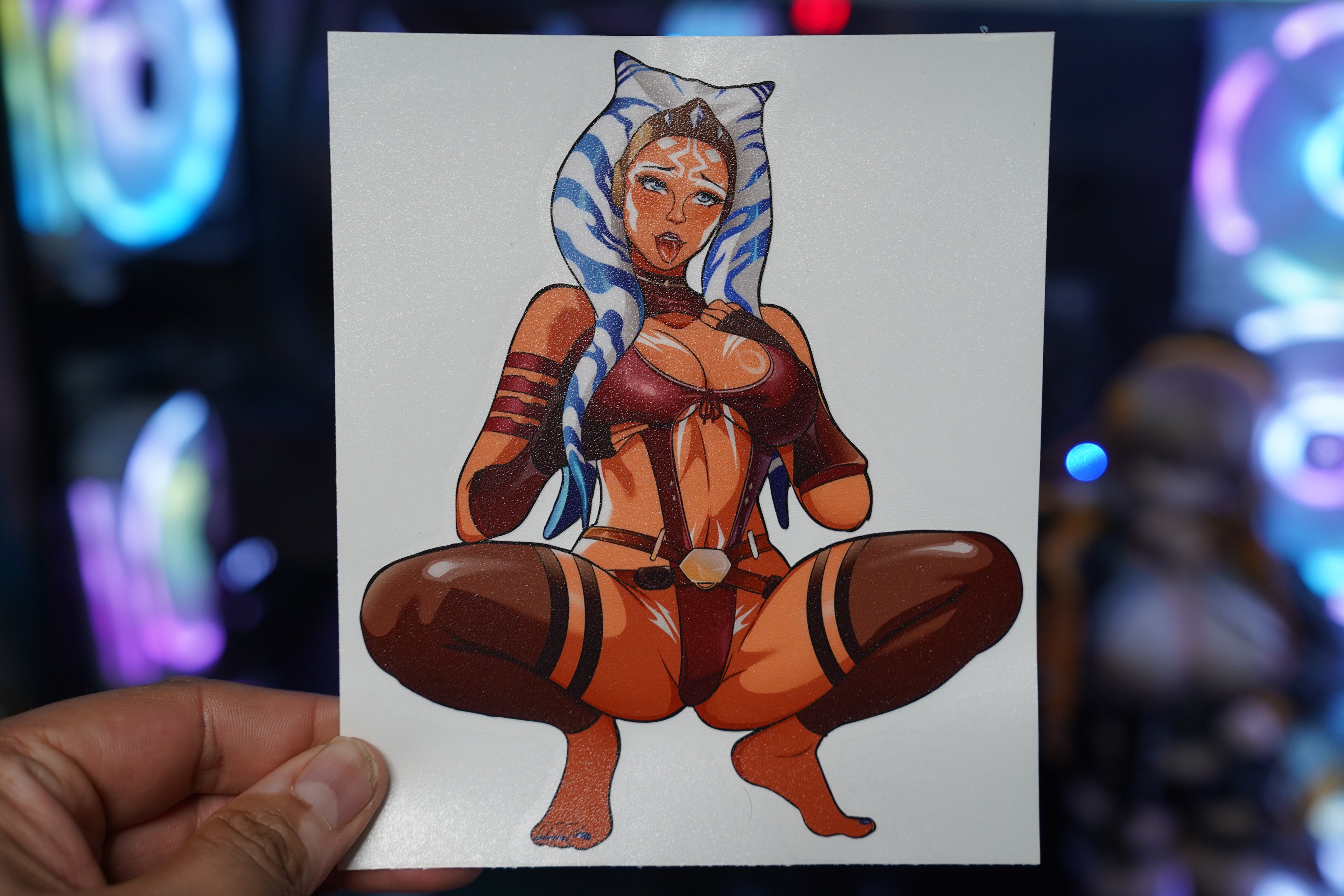 Anime Waifu Ahsoka Decal #114