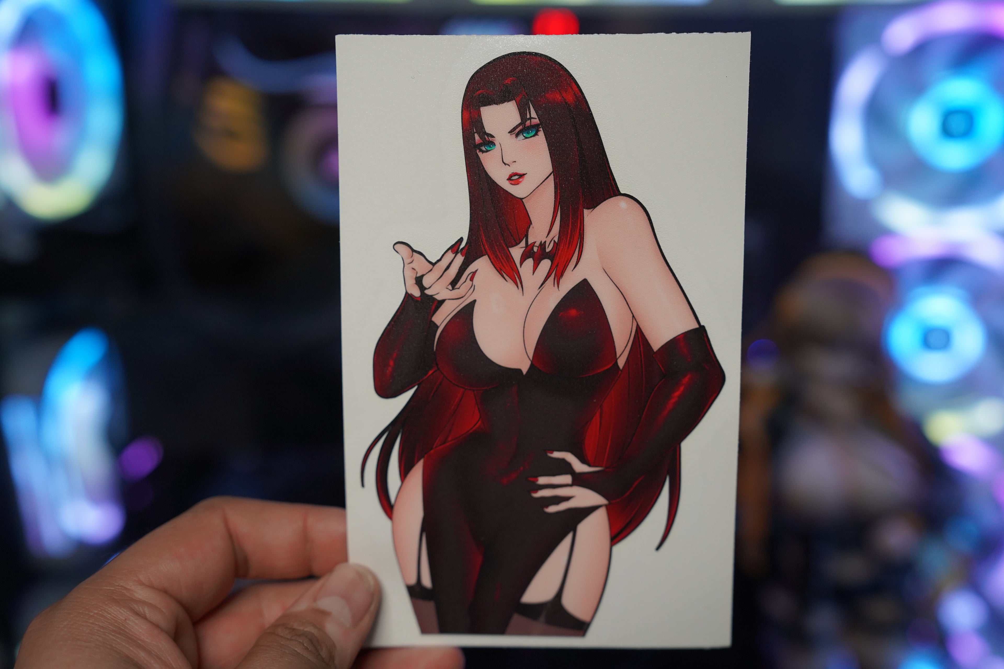 Anime Waifu The Hex Girls Thorn Decal #119