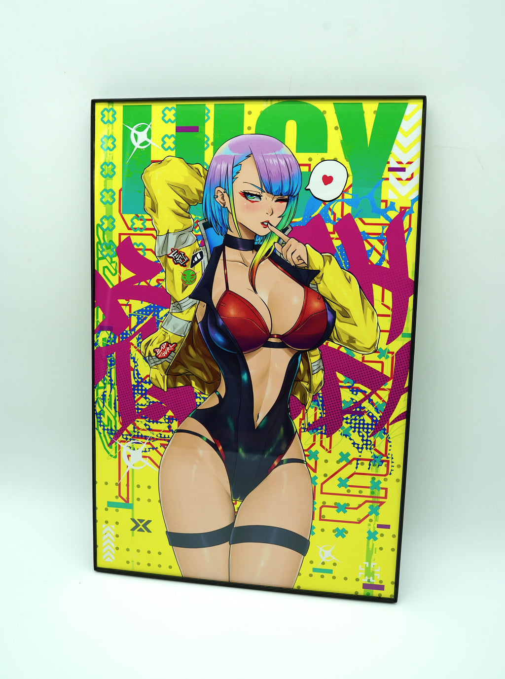 Anime Waifu Lucy V2 Poster / Wall Banner
