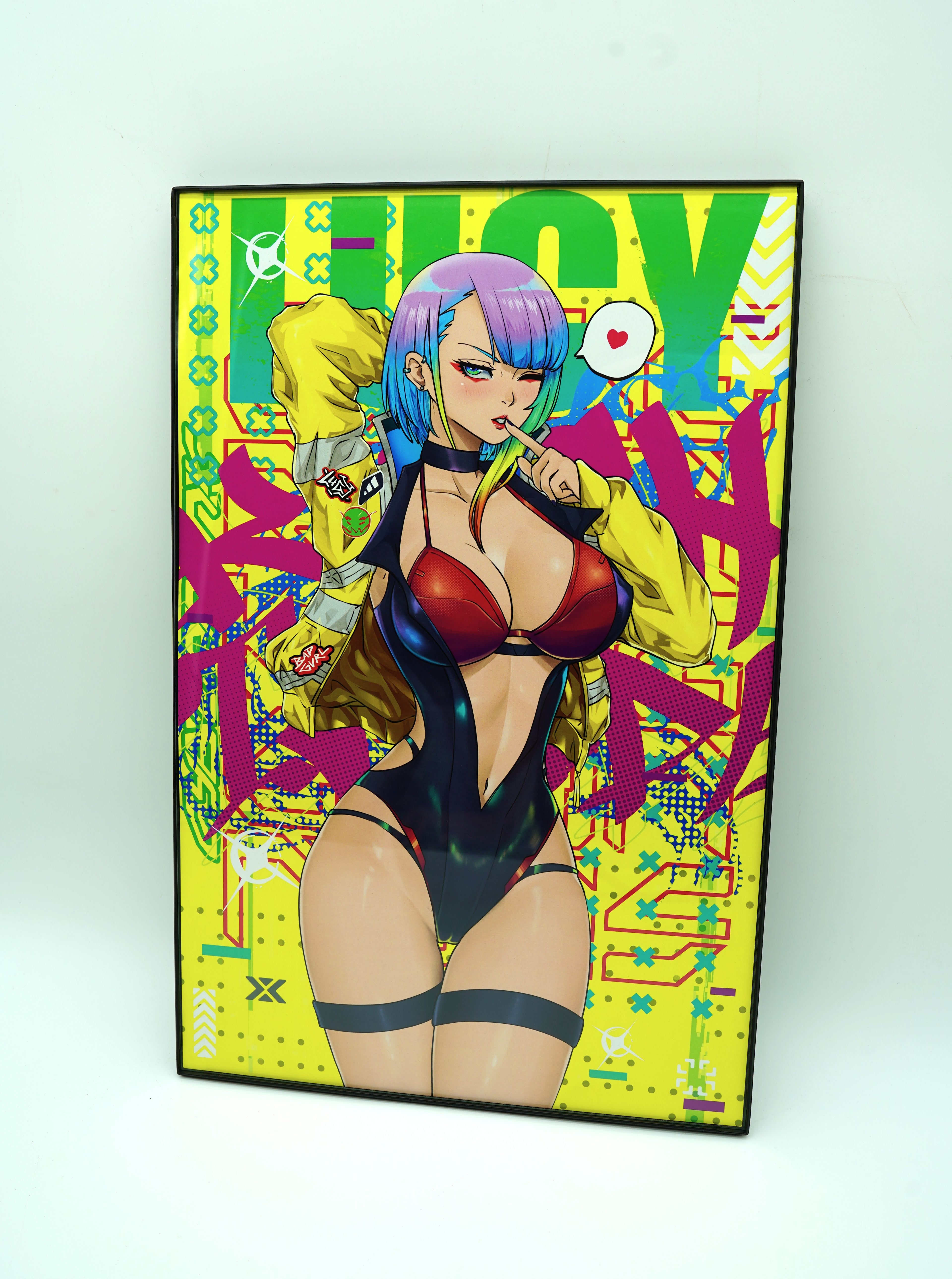 Anime Waifu Lucy V2 Poster / Wall Banner