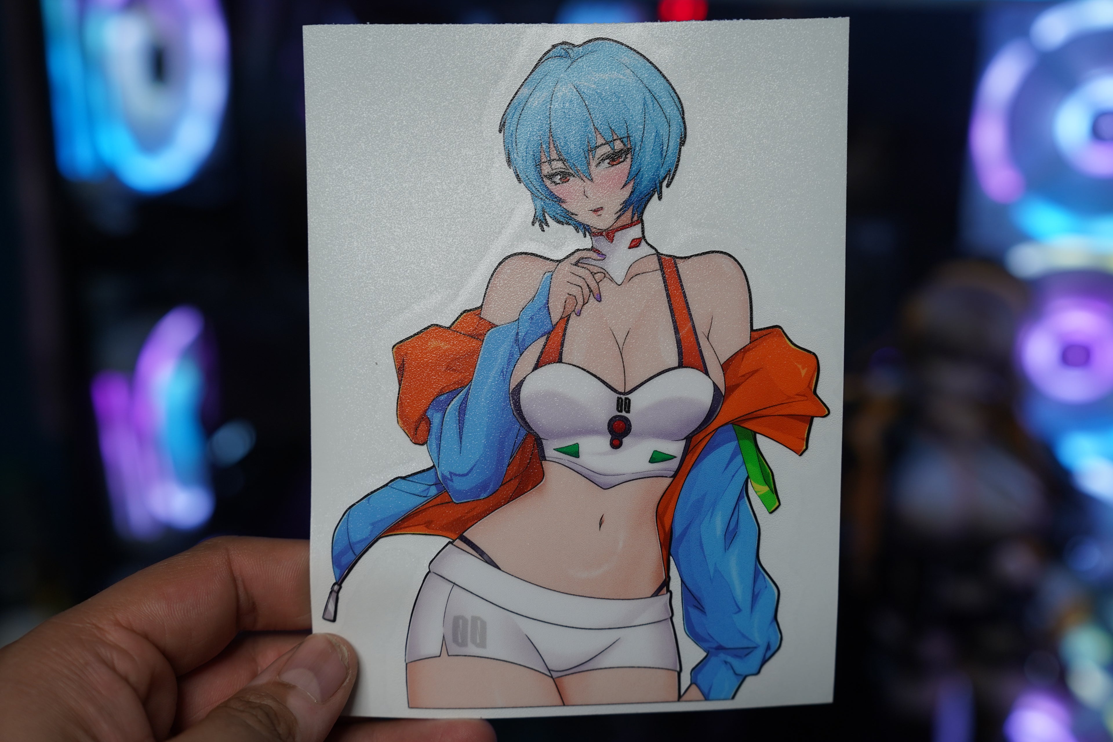 Anime Waifu Rei Decal #122
