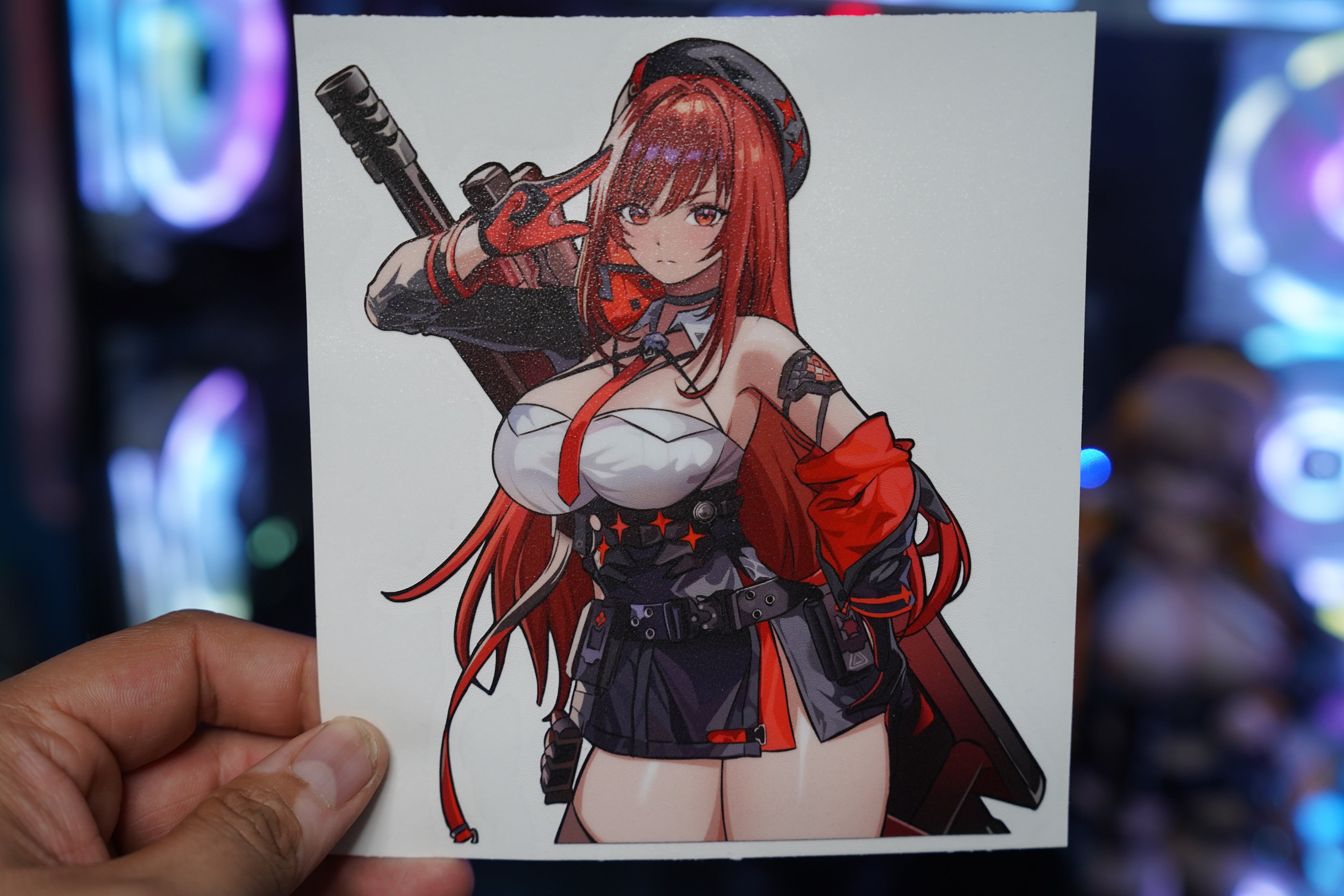 Anime Waifu Rapi Red Hood Decal #125