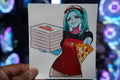 Anime Waifu Pizza Rebecca Decal #126