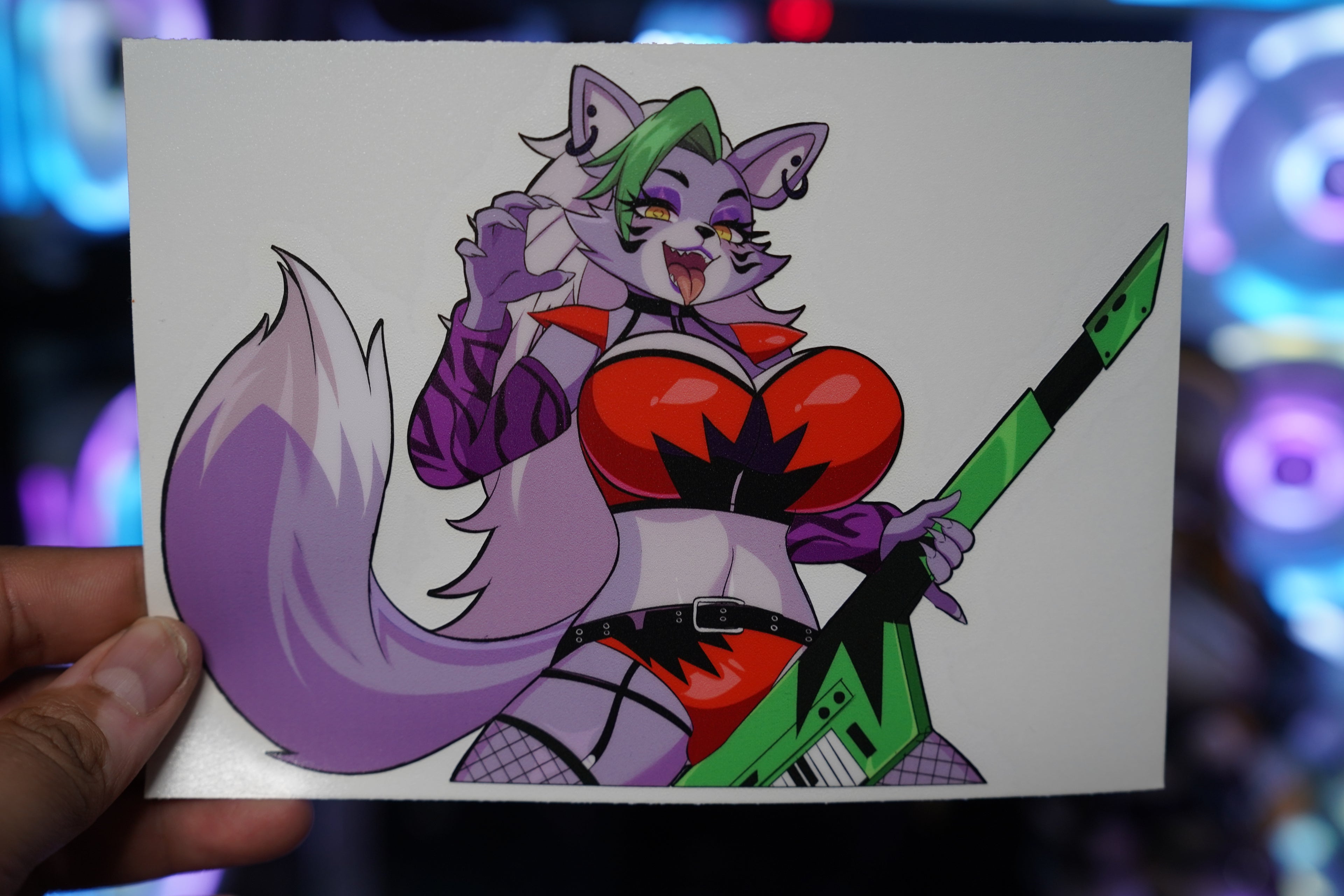 Anime Waifu FNAF Roxy Decal #133