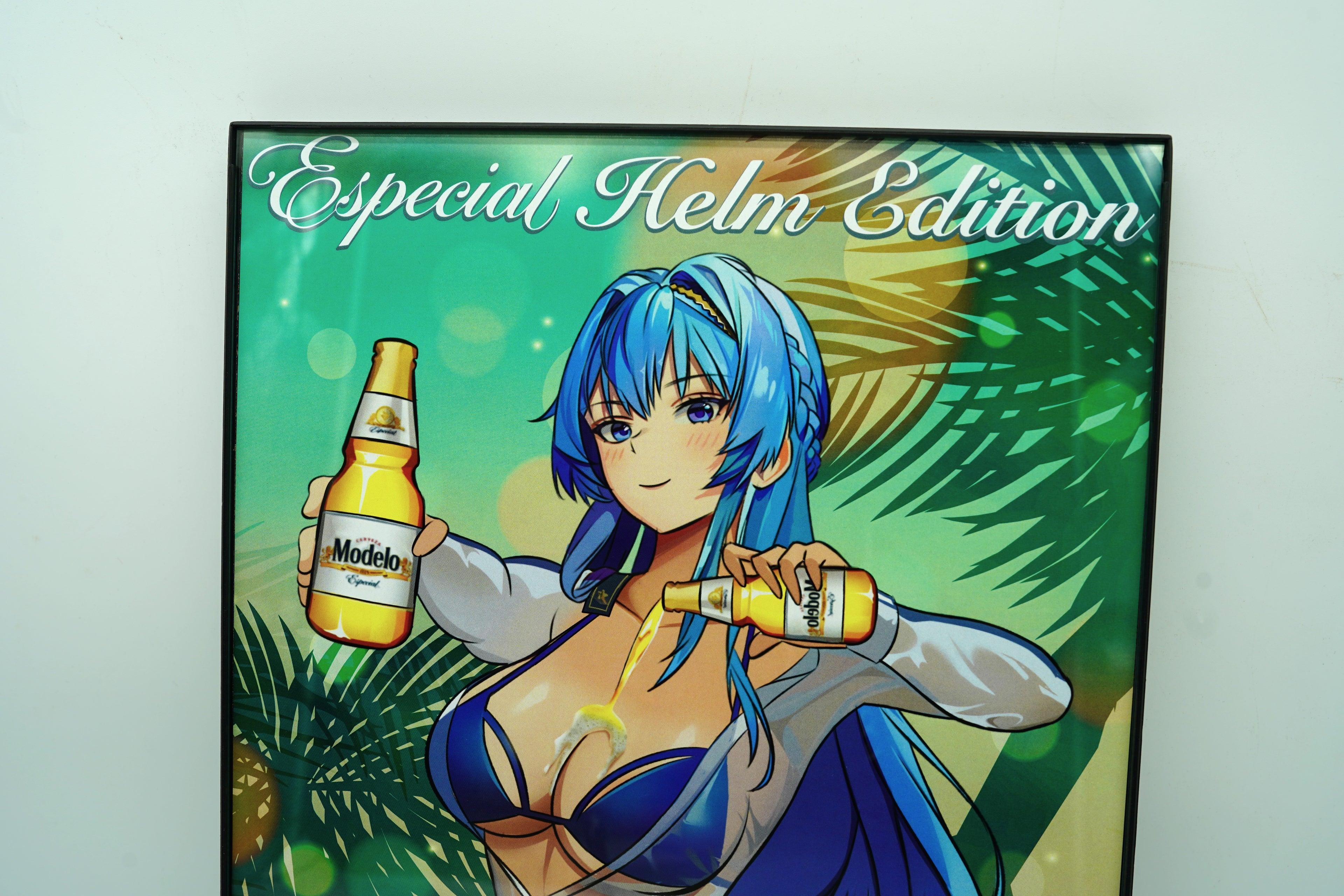 Anime Waifu Nikke Modelo Helm Poster / Wall Banner