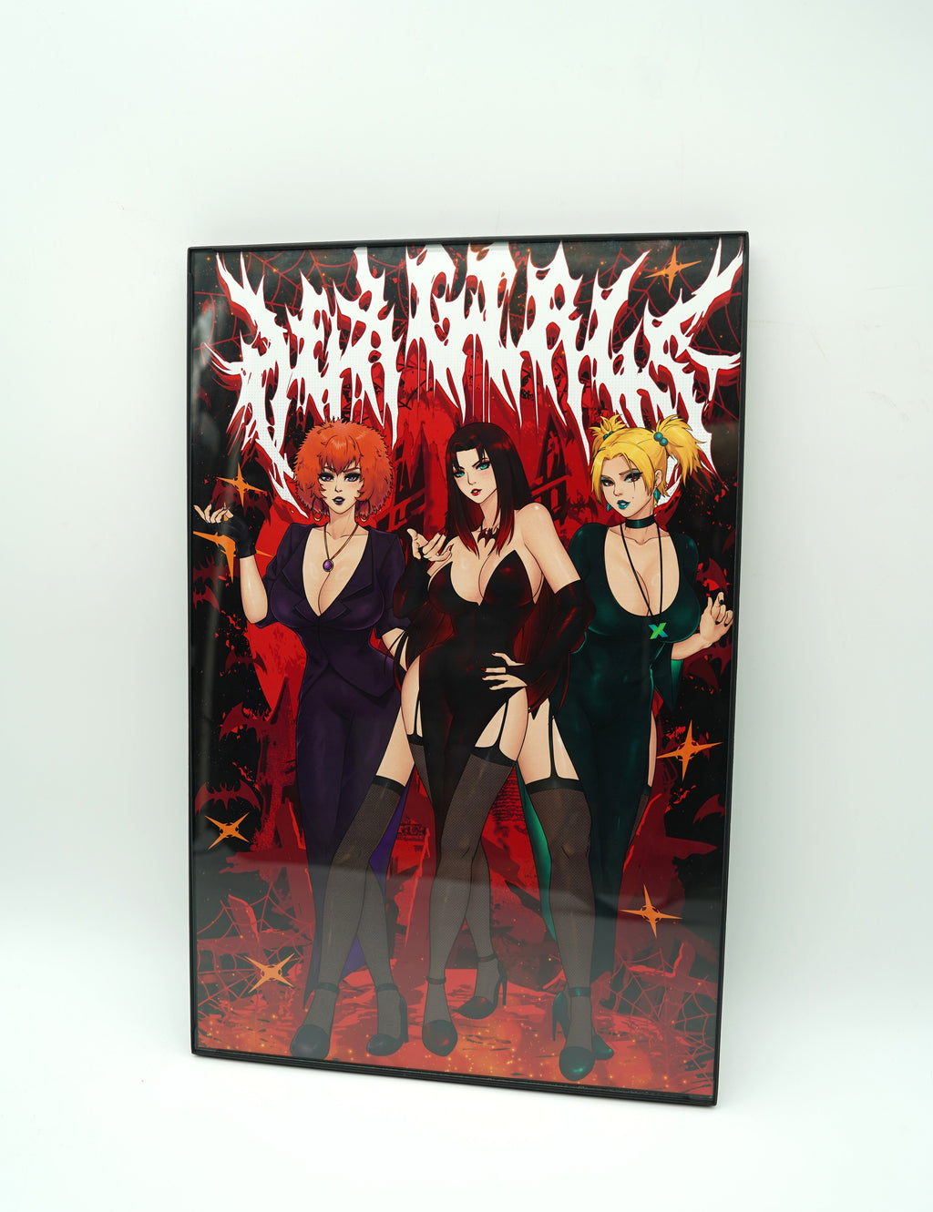 Anime Waifu The Hex Girls Poster / Wall Banner