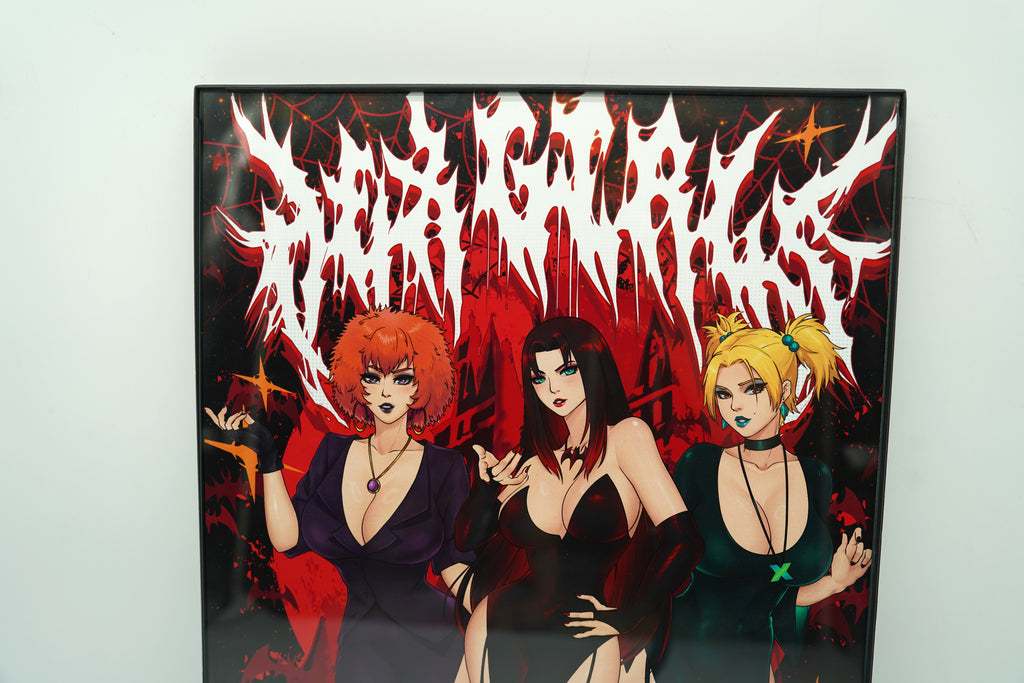 Anime Waifu The Hex Girls Poster / Wall Banner